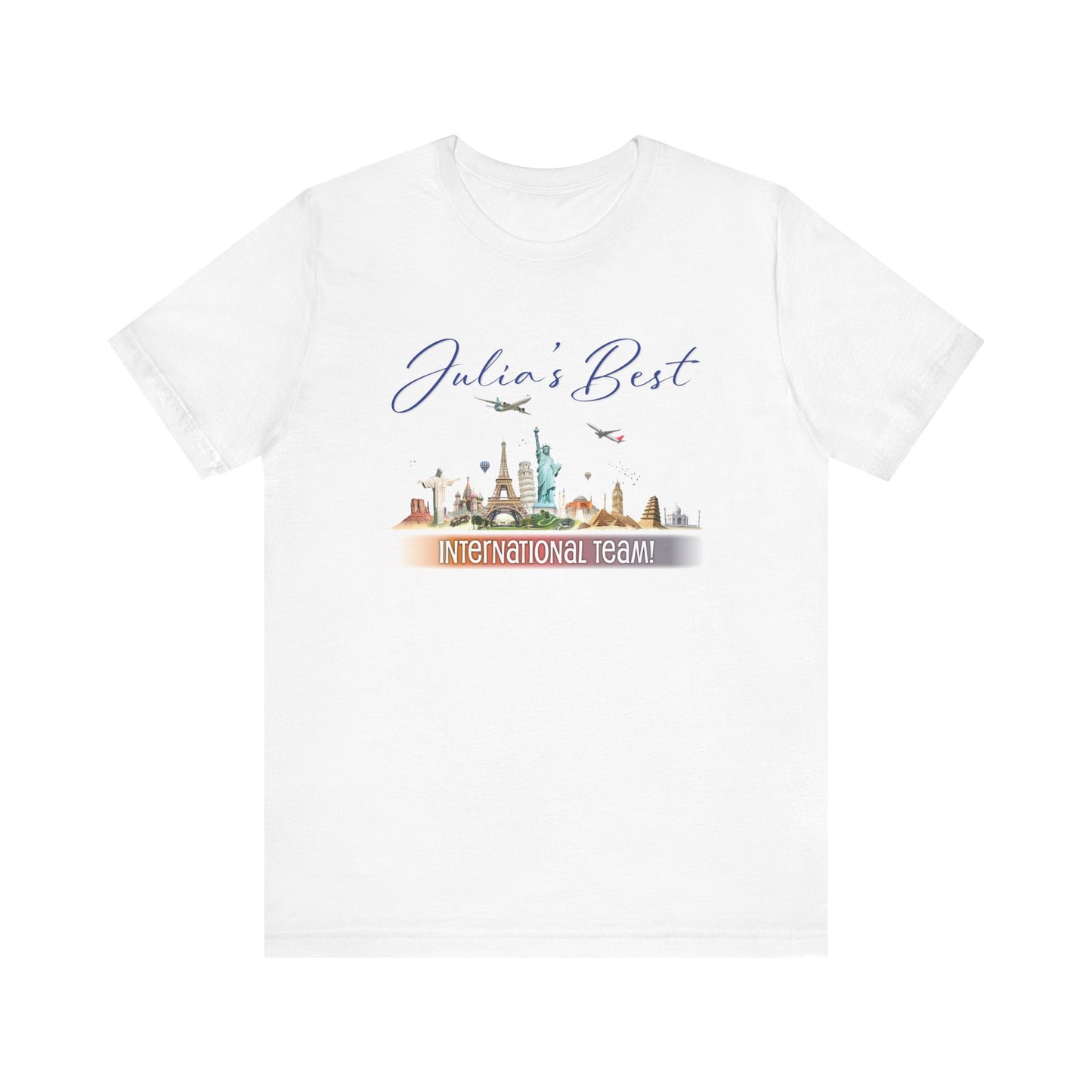Julia's Best International Team Unisex Jersey Short Sleeve Tee