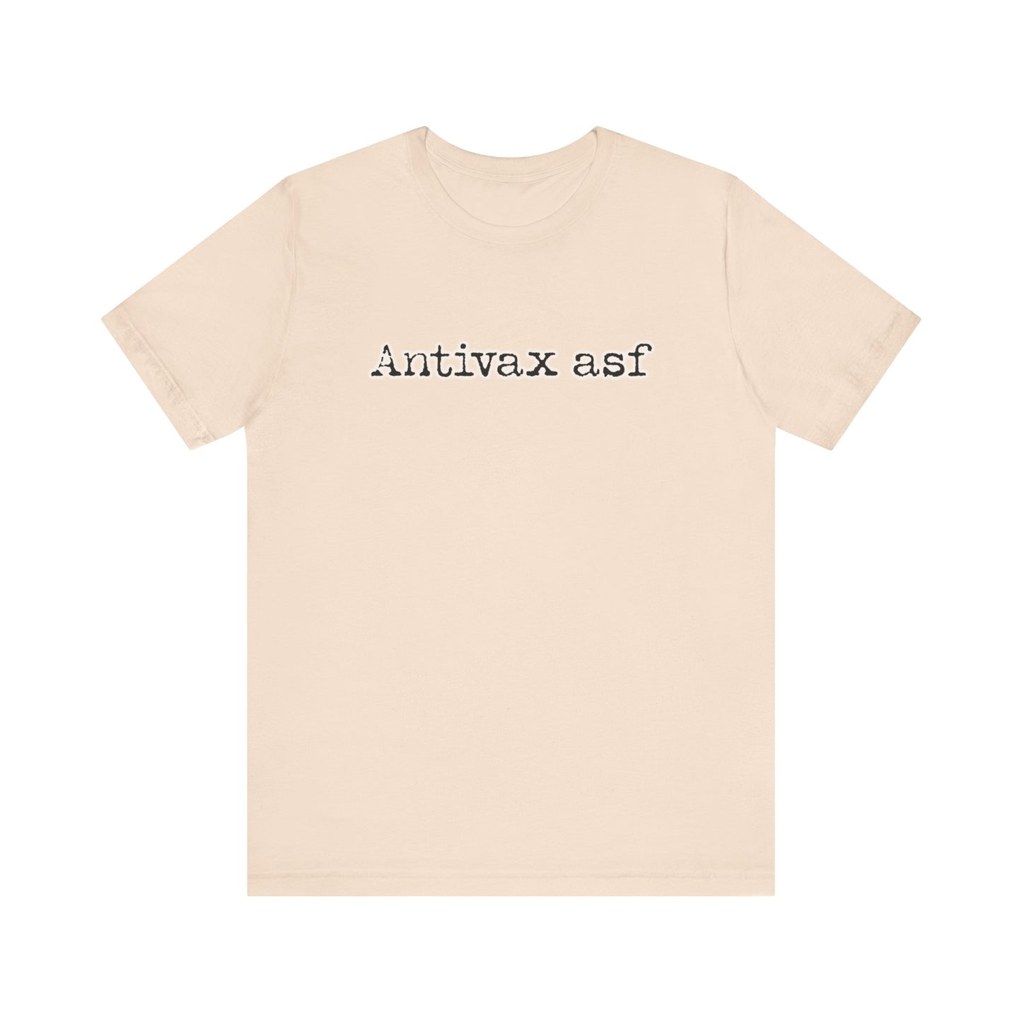 TR Antivax asf Adult Unisex Short Sleeve Tee