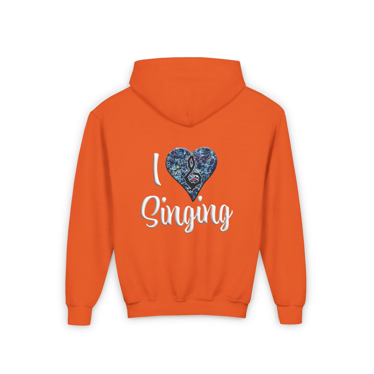 Hunter Hall: I ❤️ Singing Youth Hoodie
