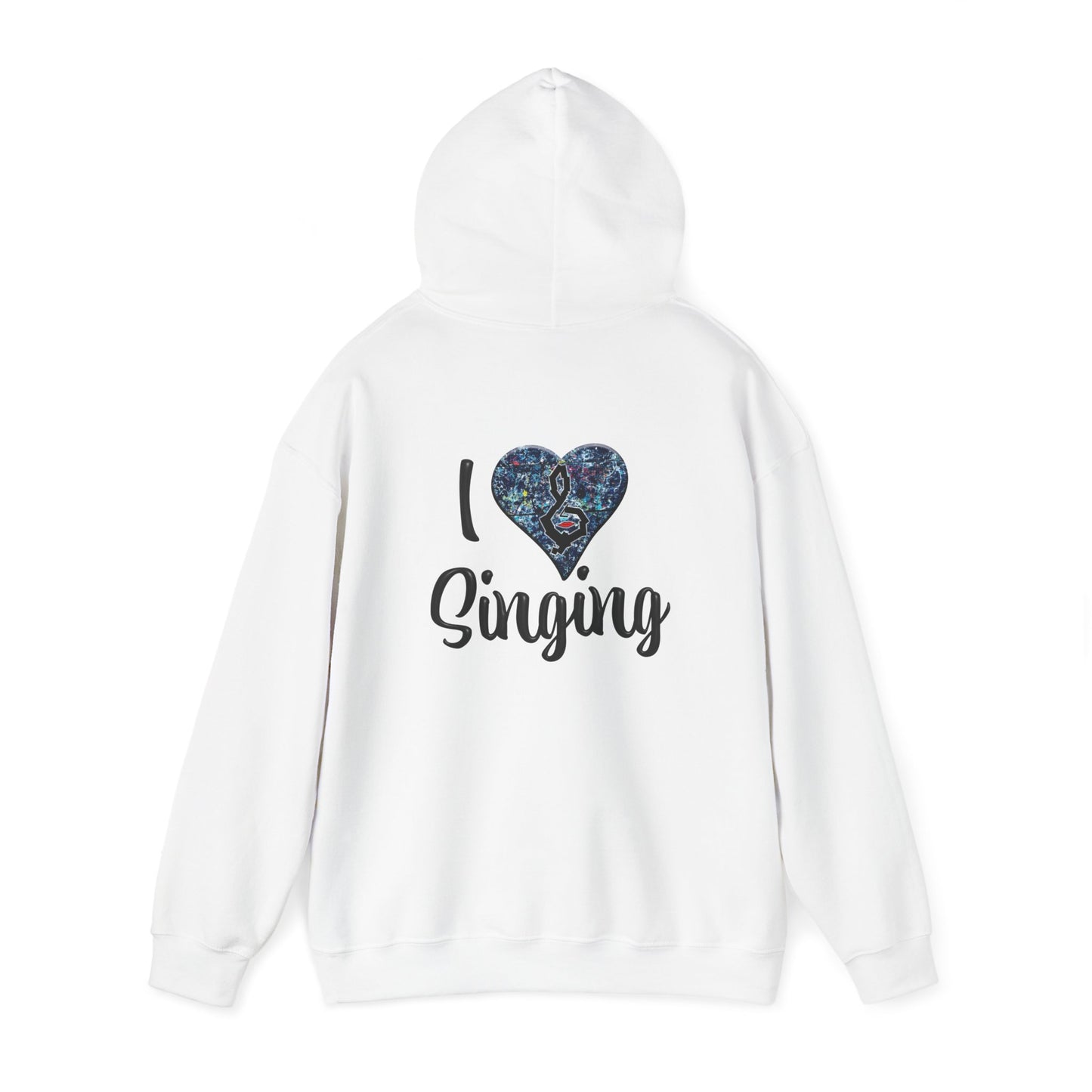 Hunter Hall: I ❤️ Singing Heavy Blend Hoodie