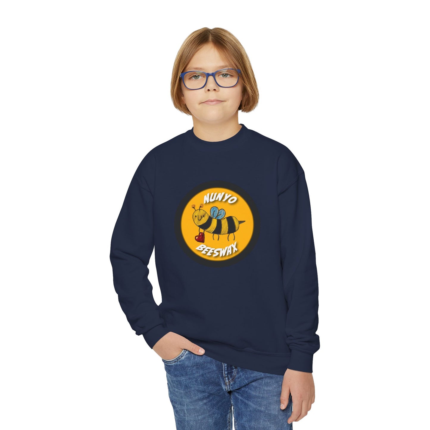 Nunyo Youth Crewneck Sweatshirt