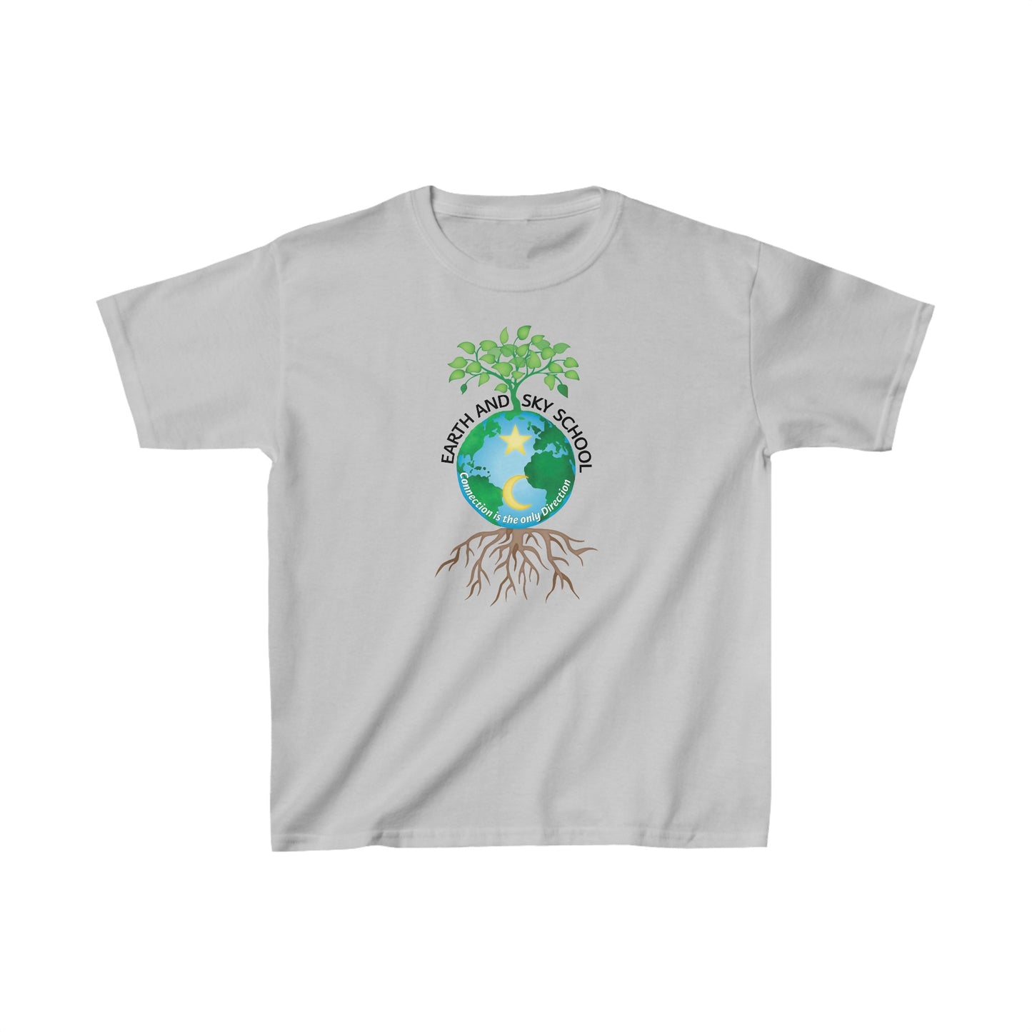 Earth and Sky School Kids 100% Cotton Tee