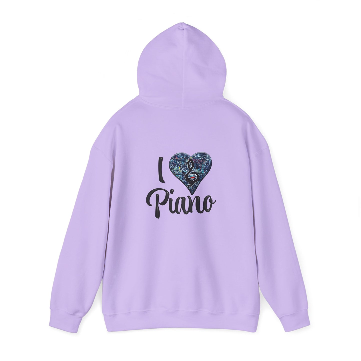 Hunter Hall: I ❤️ Piano Heavy Blend Hoodie