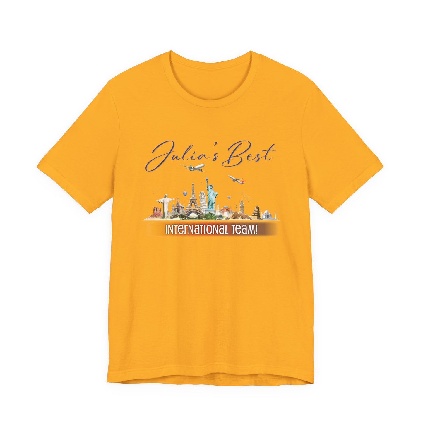 Julia's Best International Team Unisex Jersey Short Sleeve Tee