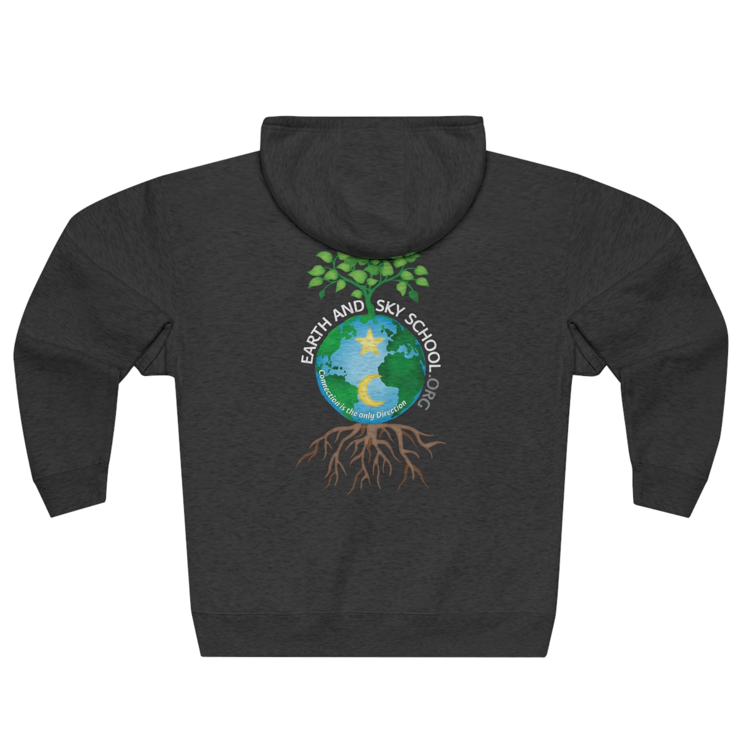 Earth and Sky School Unisex Zip Hoodie
