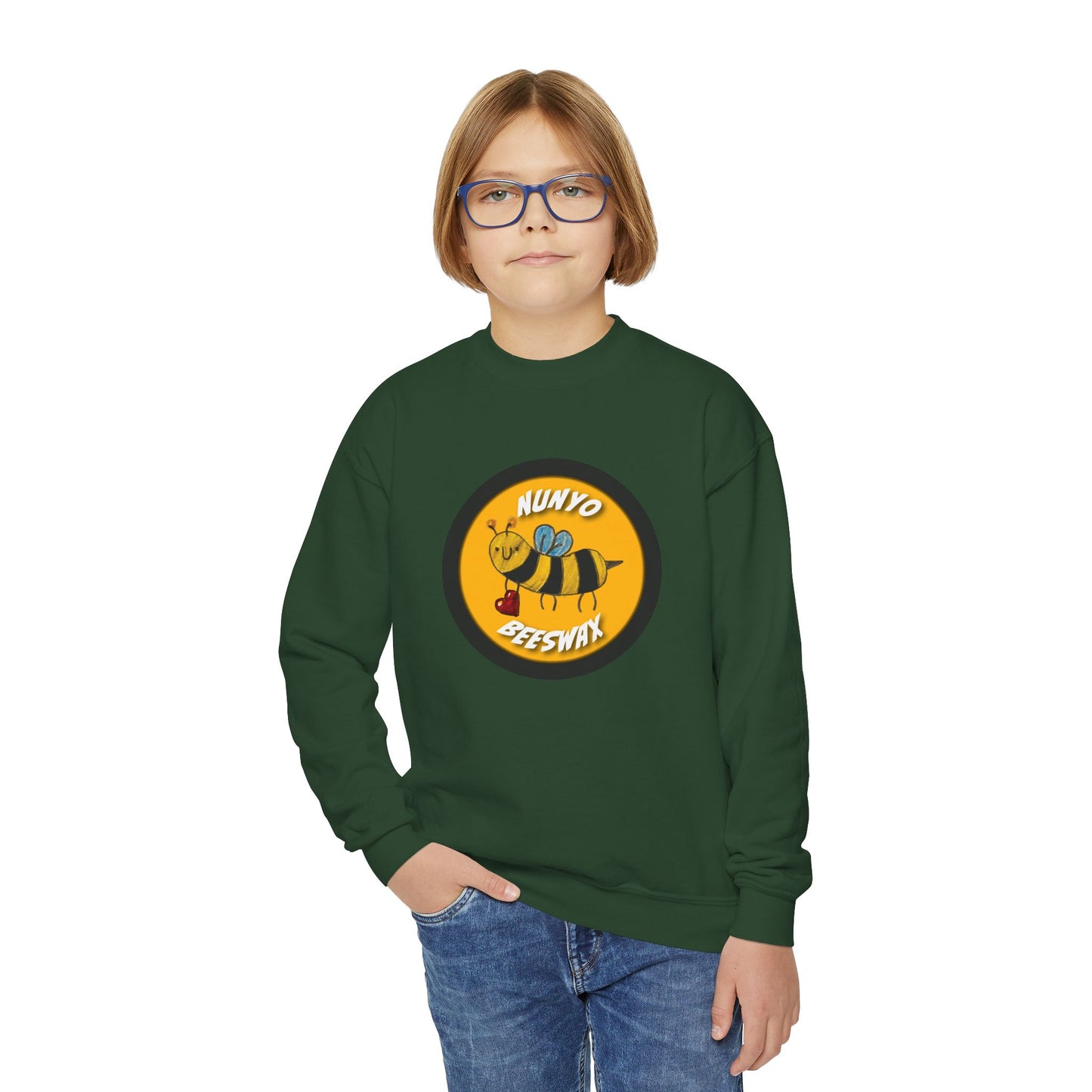 Nunyo Youth Crewneck Sweatshirt