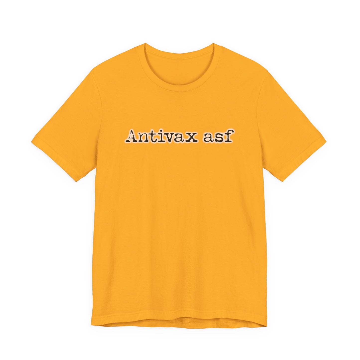 TR Antivax asf Adult Unisex Short Sleeve Tee