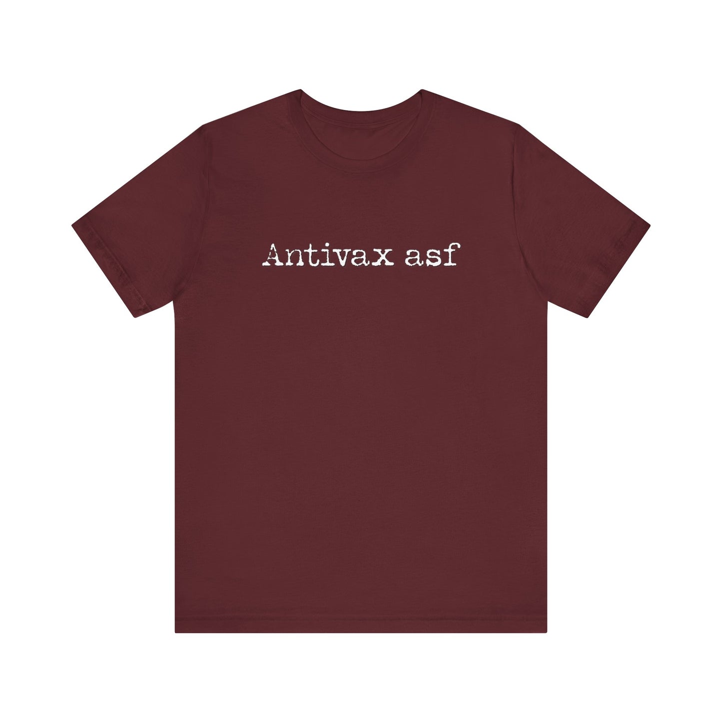 TR Antivax asf Adult Unisex Short Sleeve Tee