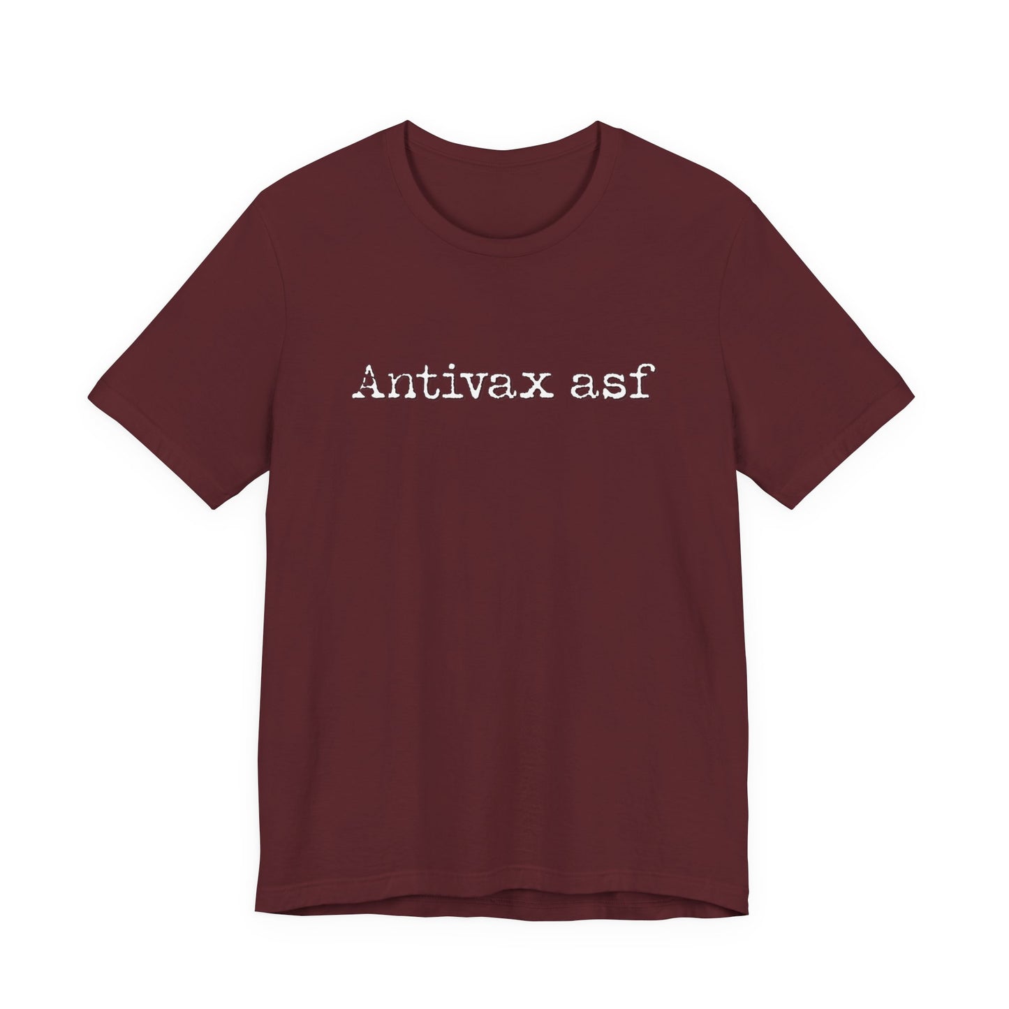 TR Antivax asf Adult Unisex Short Sleeve Tee