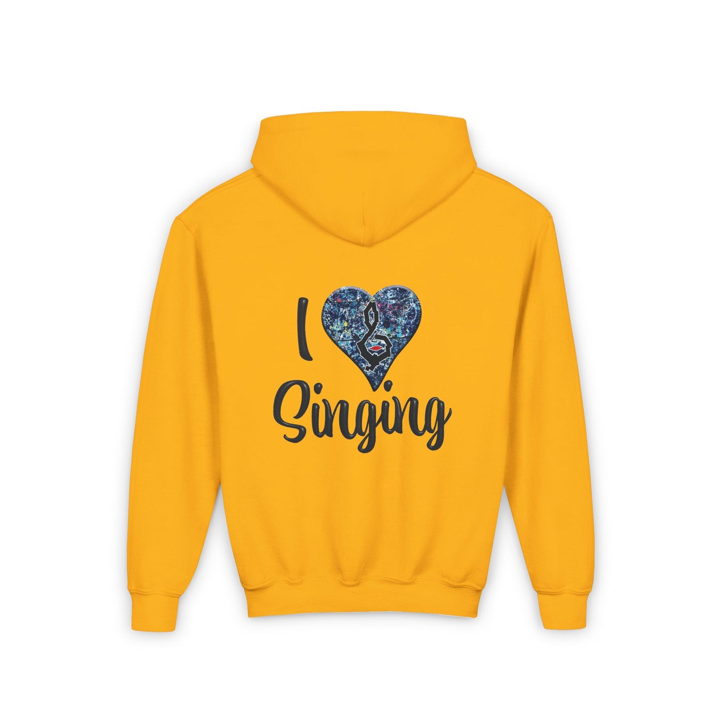 Hunter Hall: I ❤️ Singing Youth Hoodie