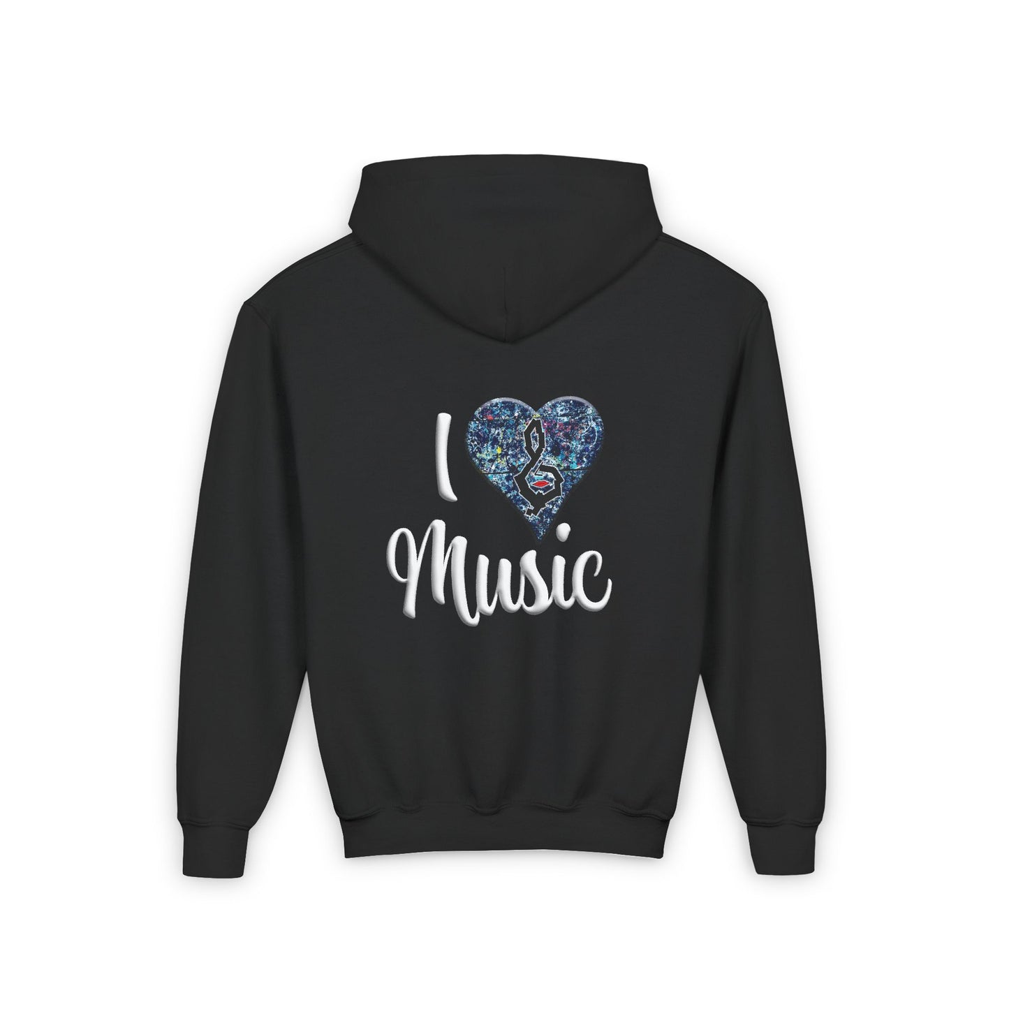 Hunter Hall: I ❤️ Music Youth Hoodie