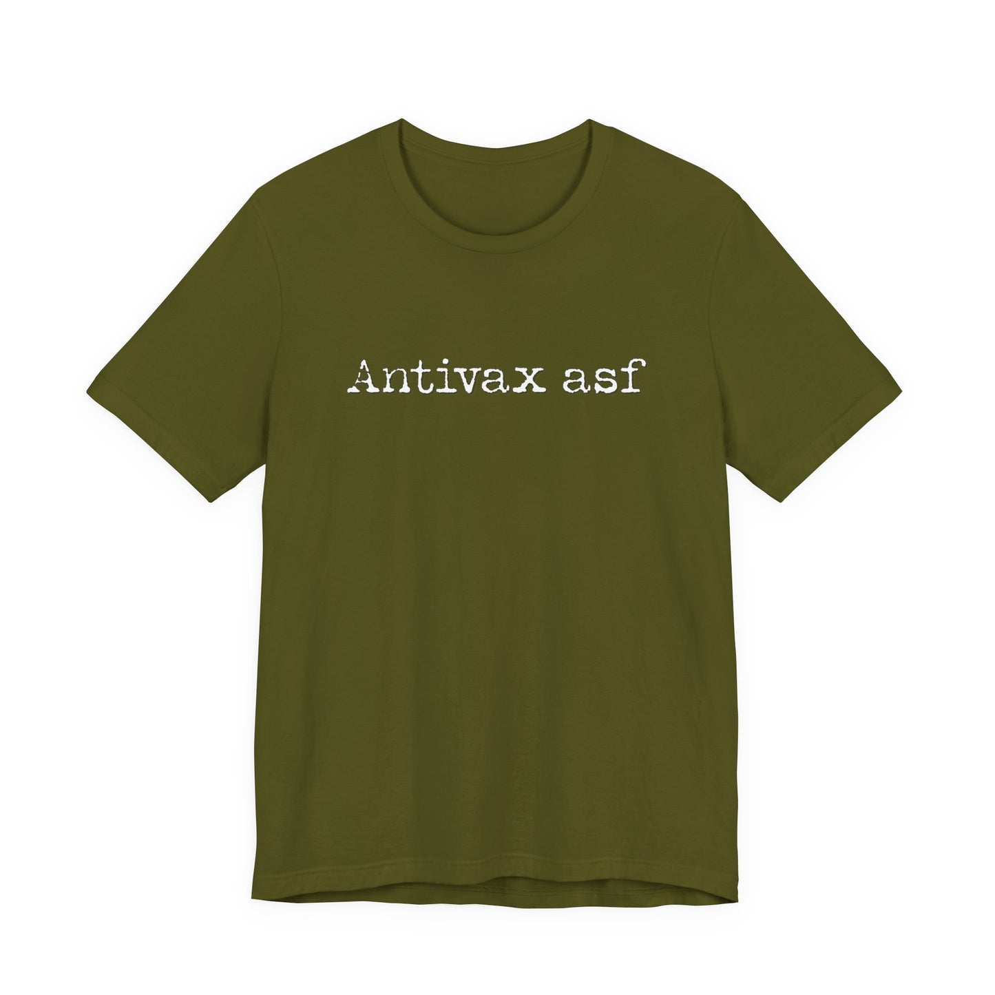 TR Antivax asf Adult Unisex Short Sleeve Tee