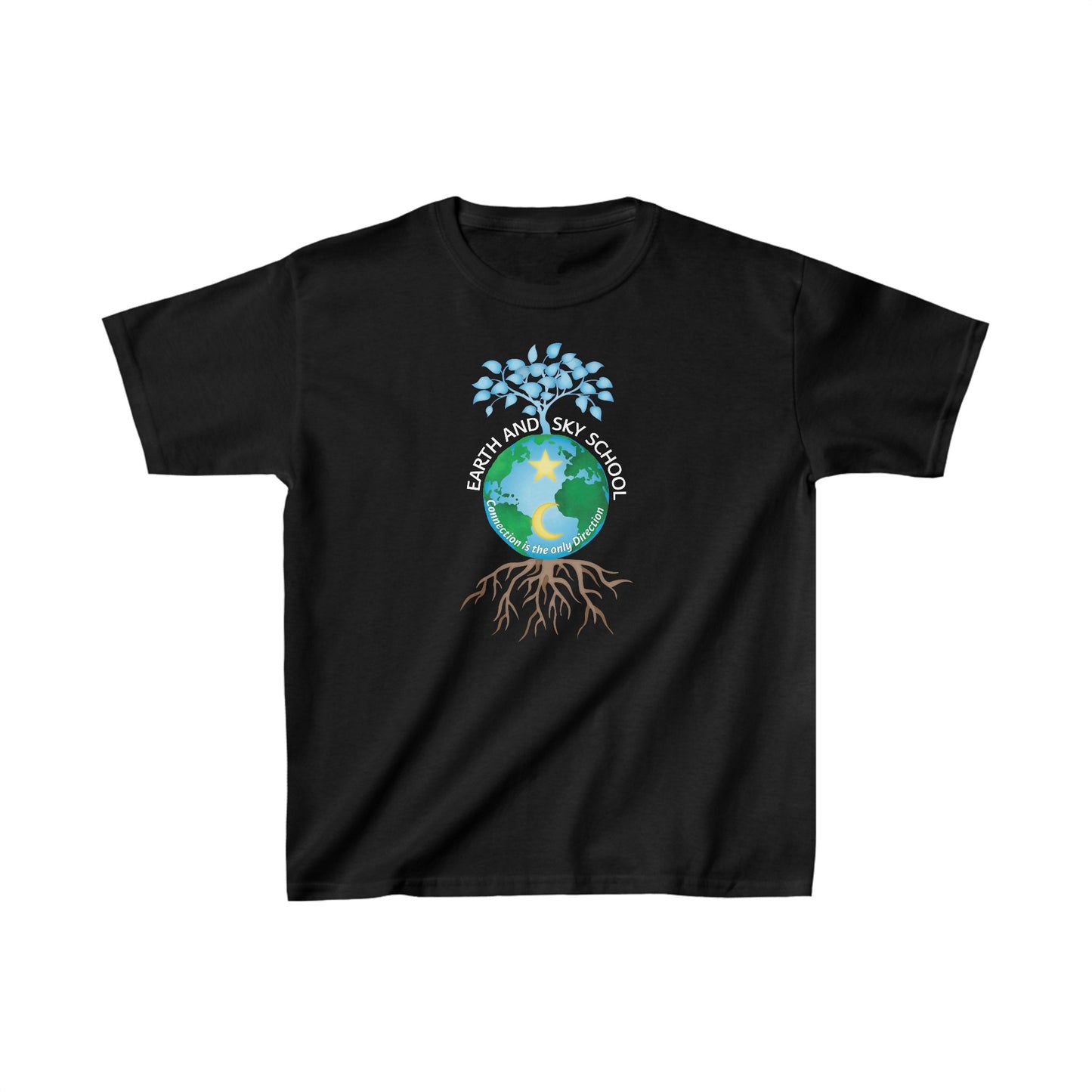 Earth and Sky School Kids 100% Cotton Tee