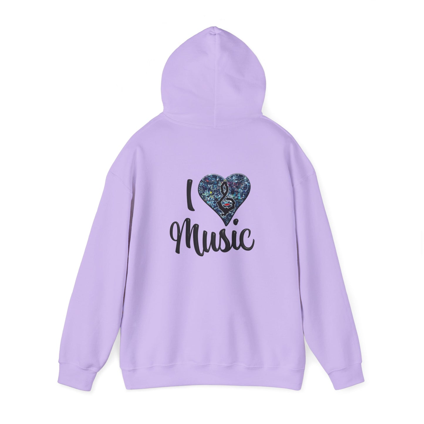 Hunter Hall: I ❤️ Music Heavy Blend Hoodie