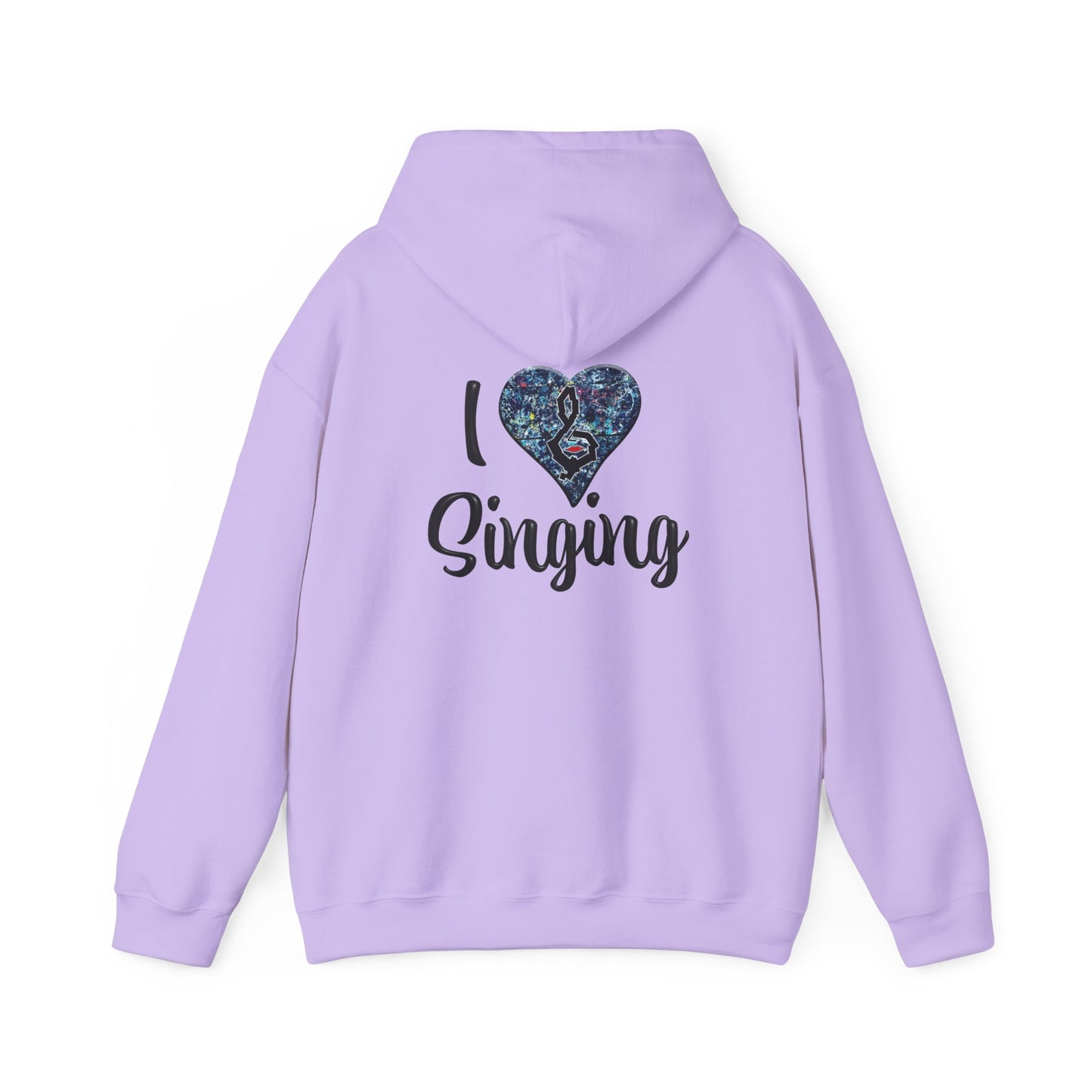 Hunter Hall: I ❤️ Singing Heavy Blend Hoodie