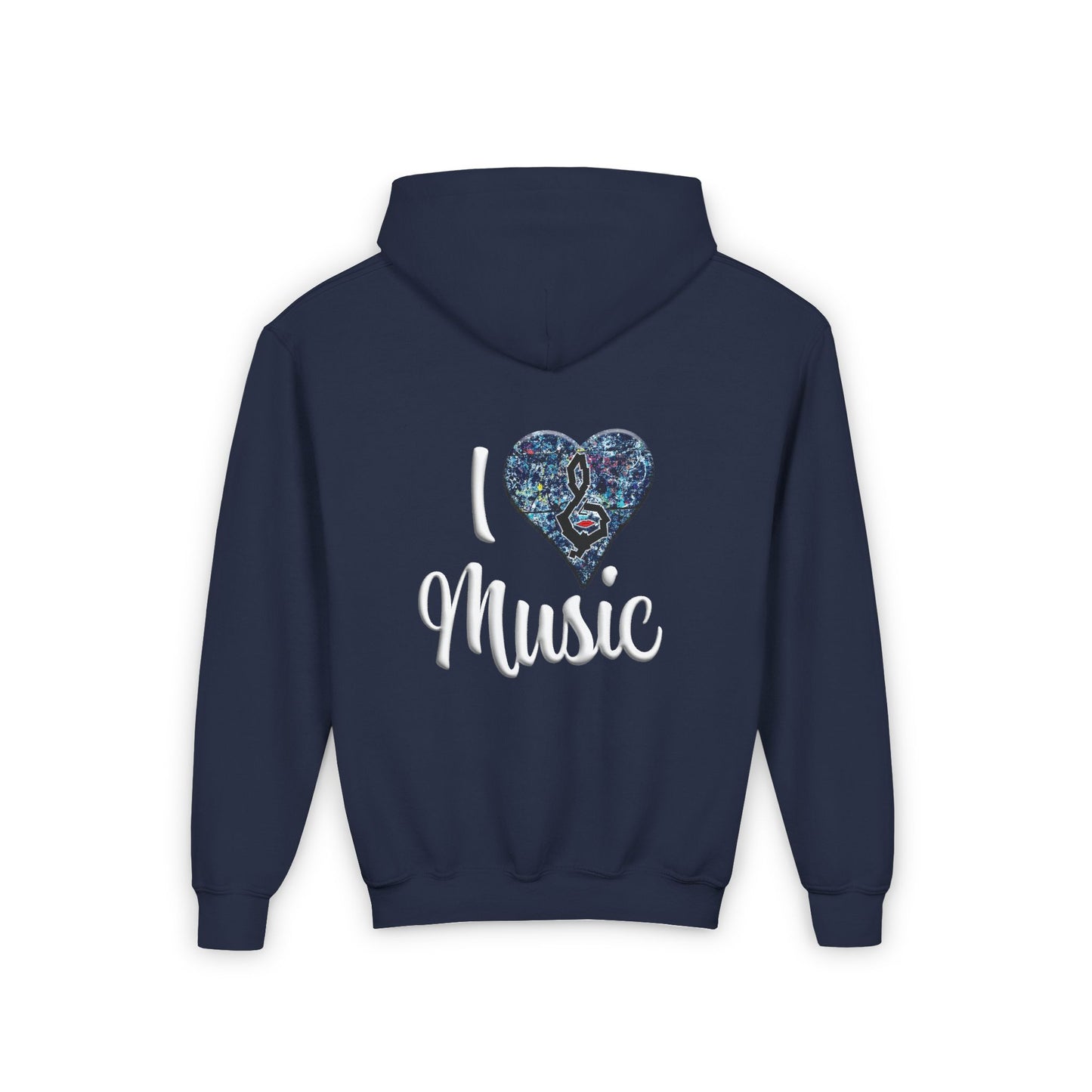 Hunter Hall: I ❤️ Music Youth Hoodie
