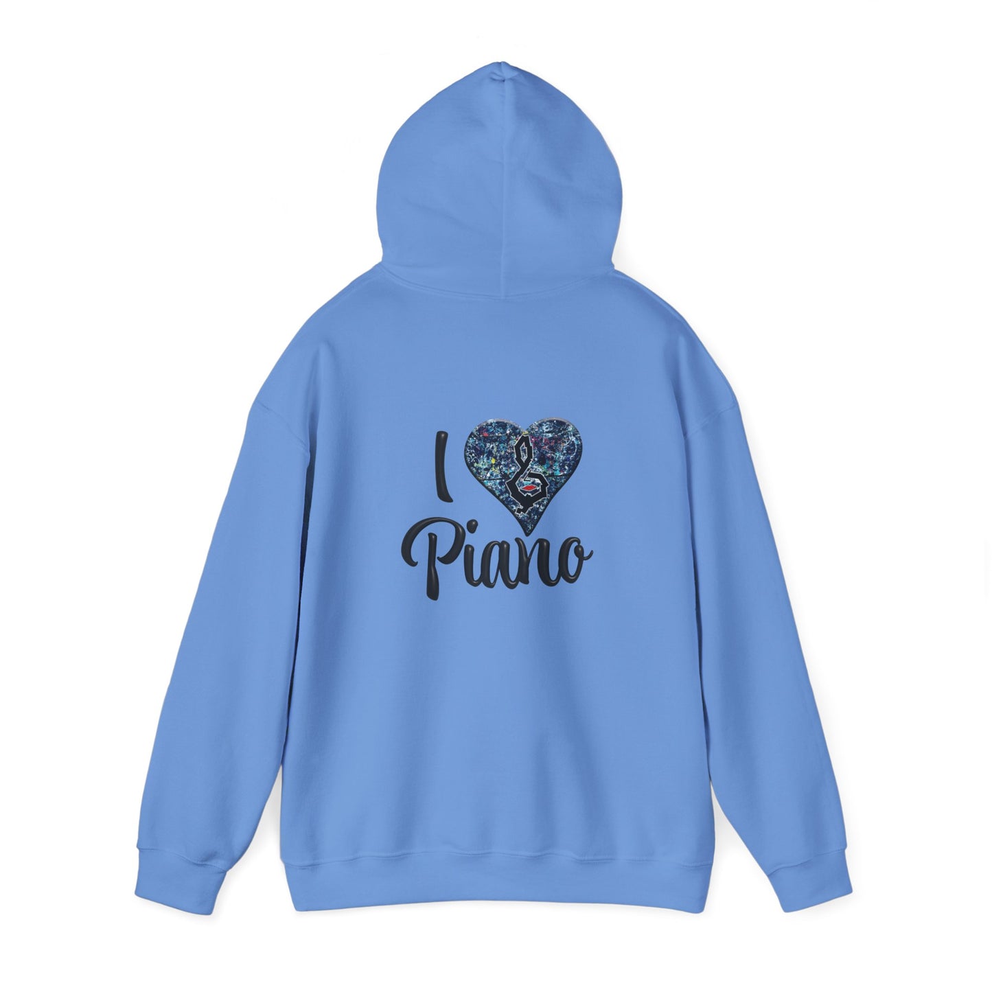 Hunter Hall: I ❤️ Piano Heavy Blend Hoodie
