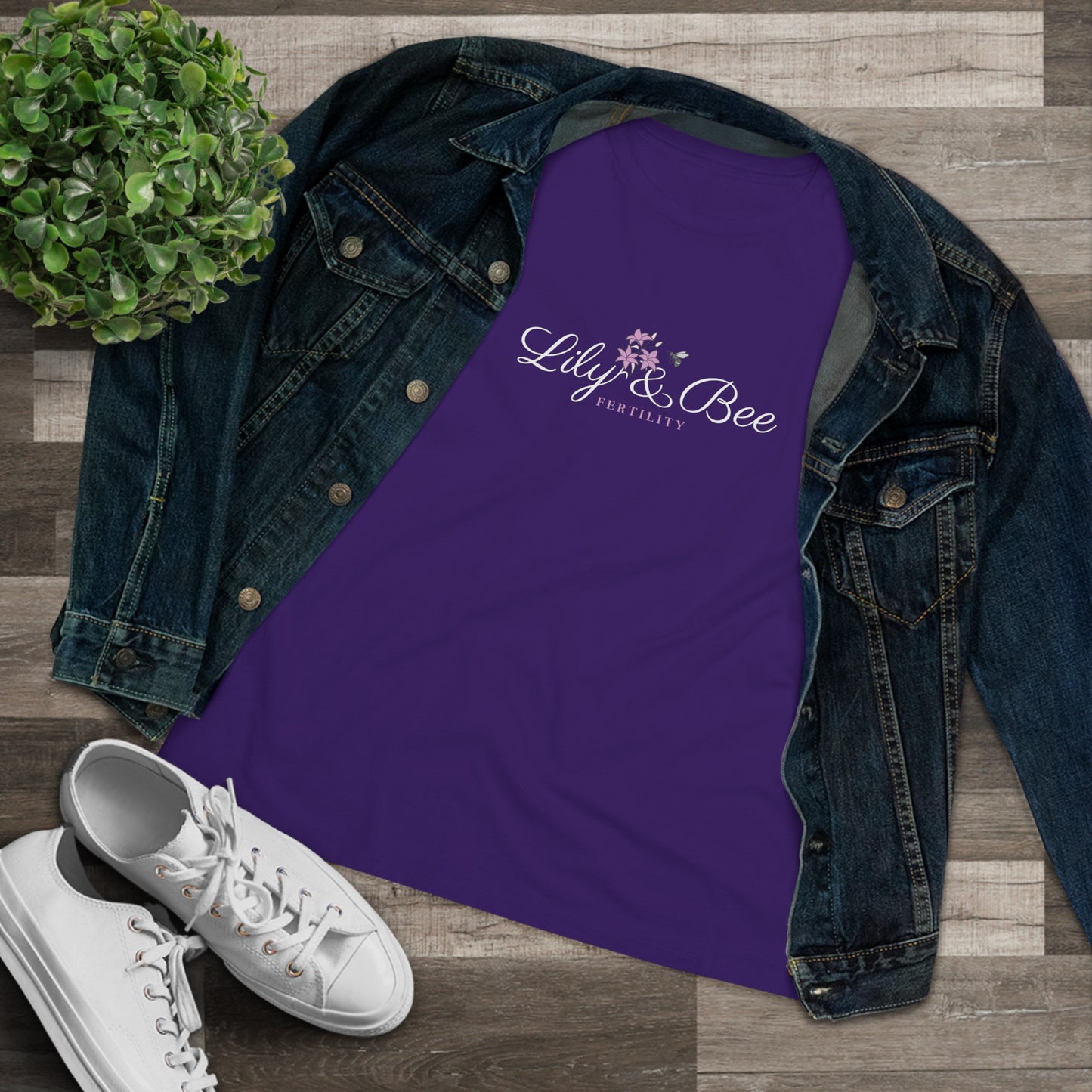Lily & Bee Women's Cotton Tee