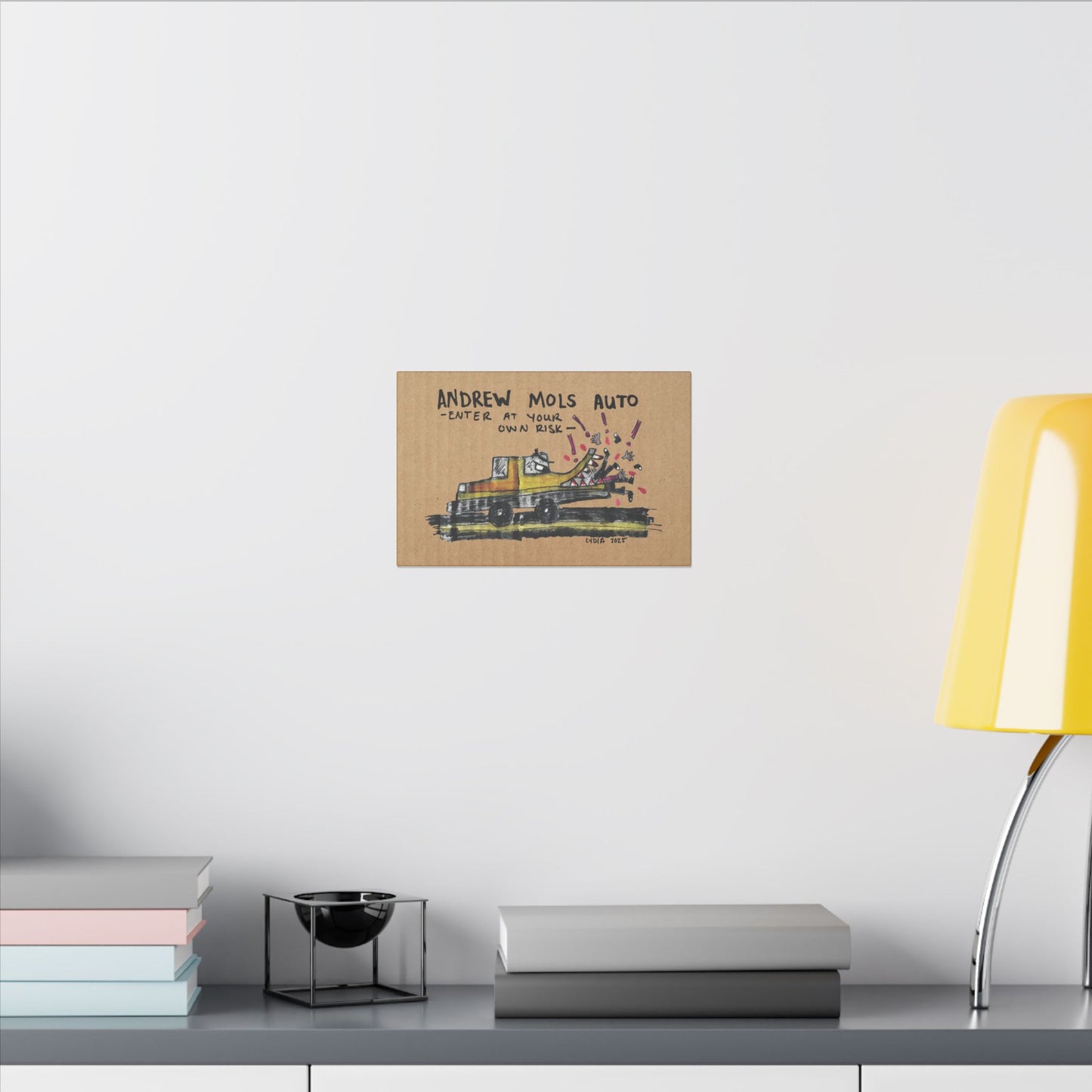 Andrew Mols Matte Canvas, Stretched, 0.75" (Multi-Size)