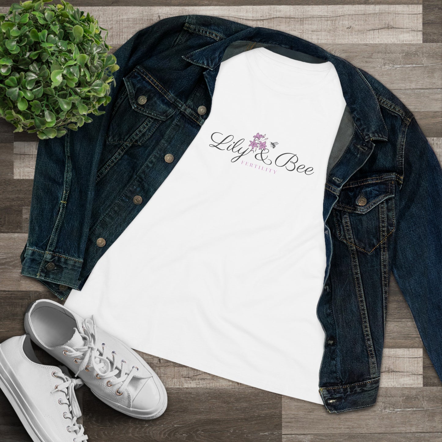Lily & Bee Women's Cotton Tee