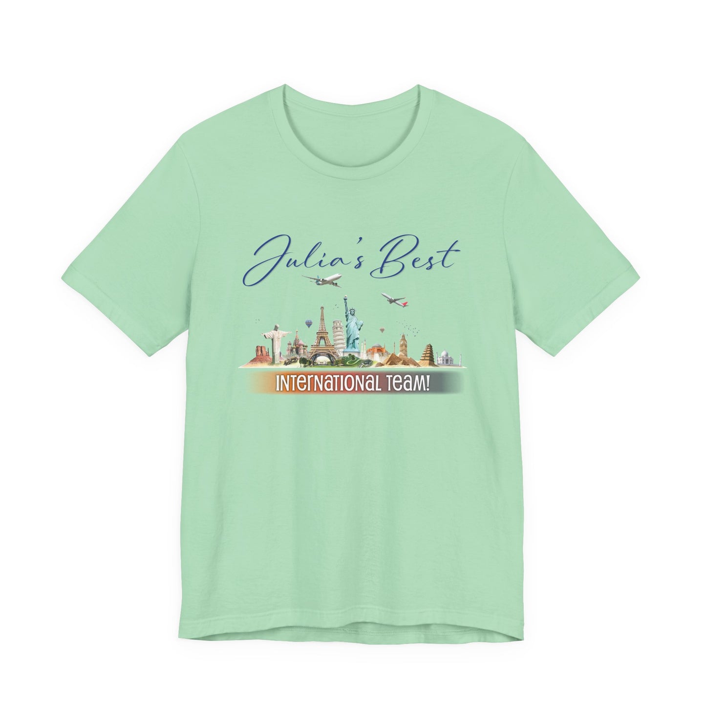 Julia's Best International Team Unisex Jersey Short Sleeve Tee