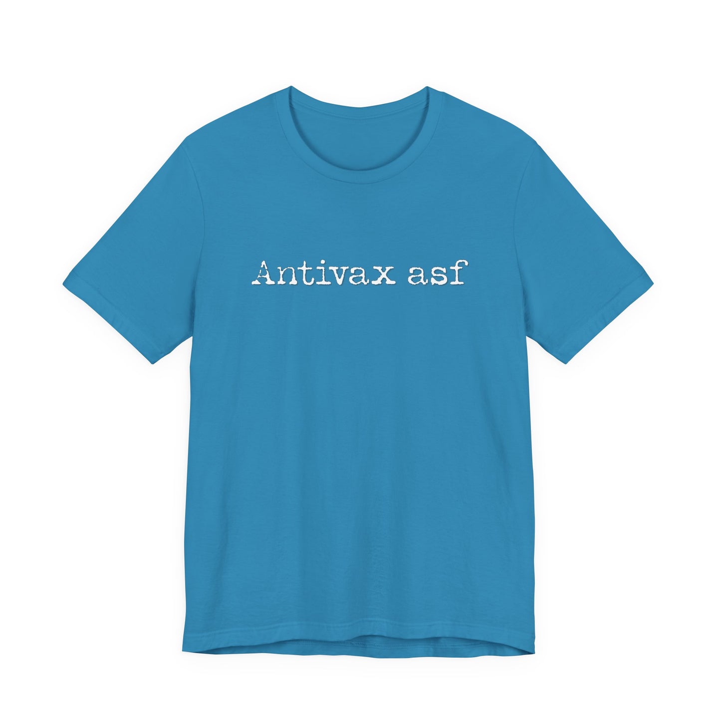 TR Antivax asf Adult Unisex Short Sleeve Tee