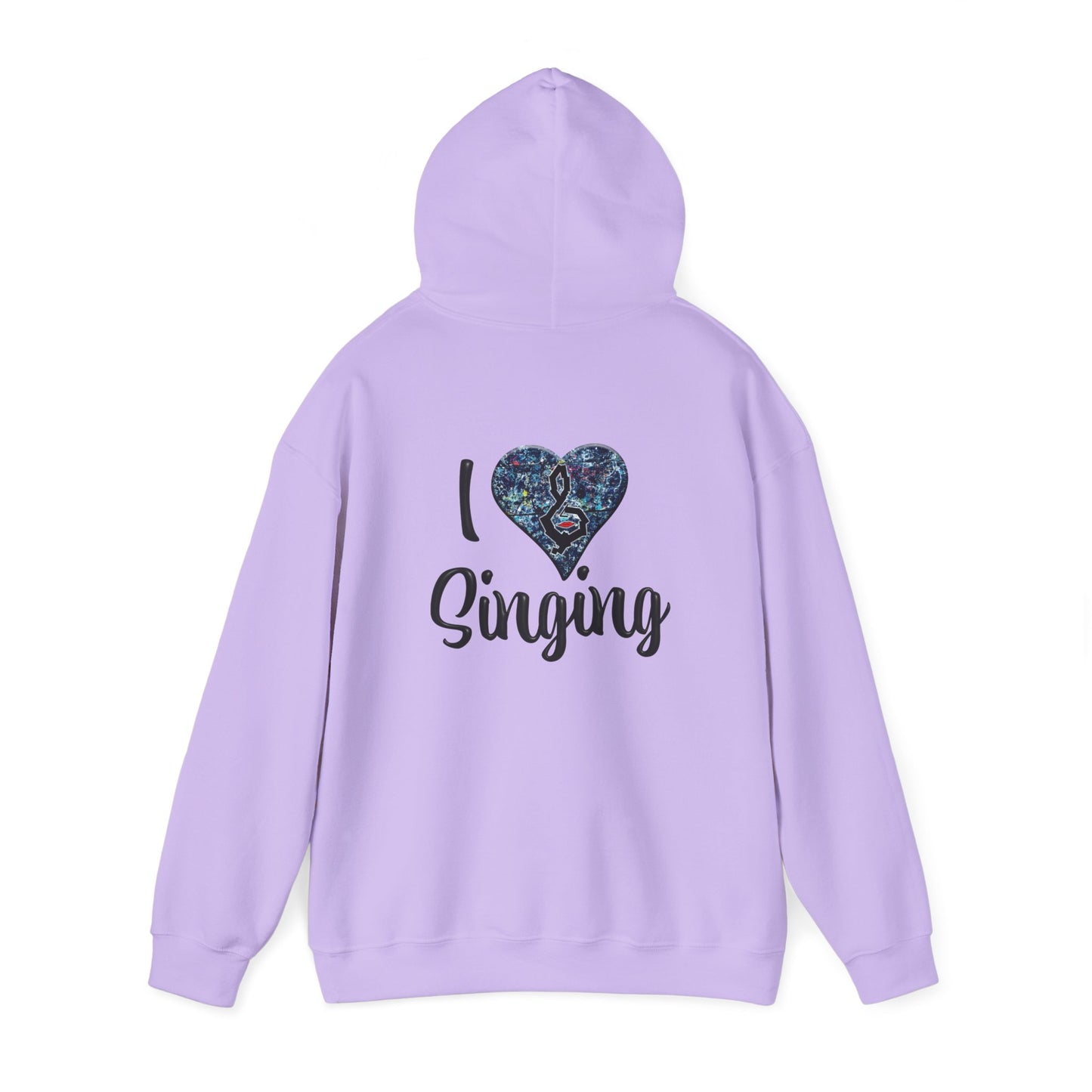 Hunter Hall: I ❤️ Singing Heavy Blend Hoodie