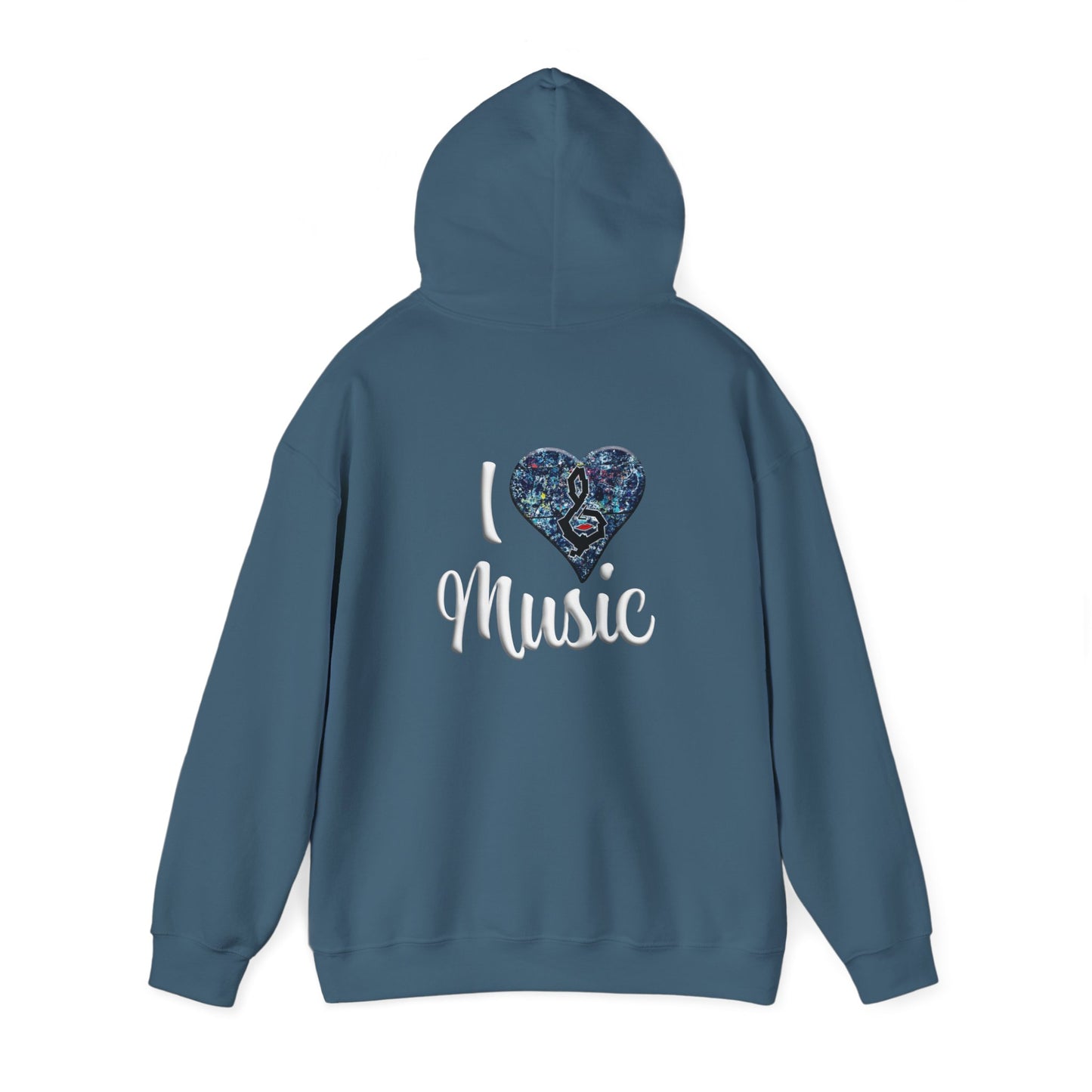 Hunter Hall: I ❤️ Music Heavy Blend Hoodie