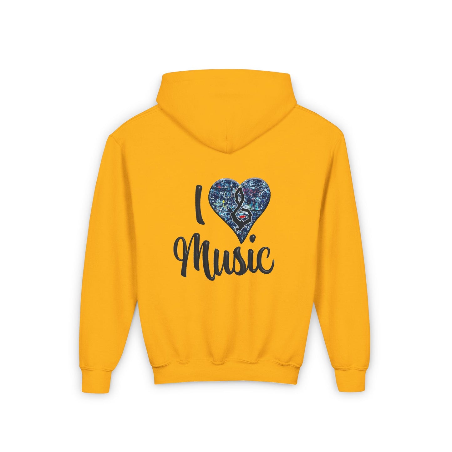 Hunter Hall: I ❤️ Music Youth Hoodie