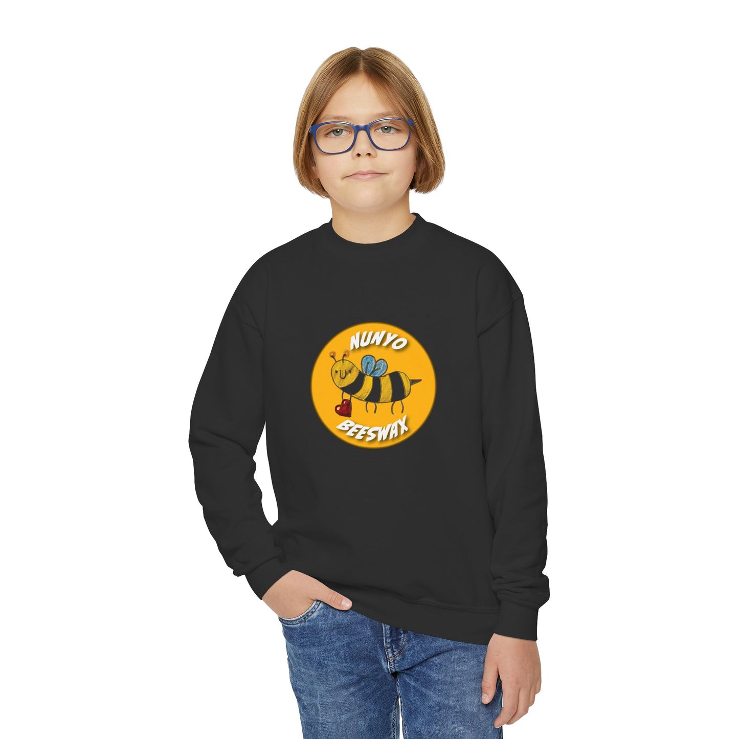 Nunyo Youth Crewneck Sweatshirt