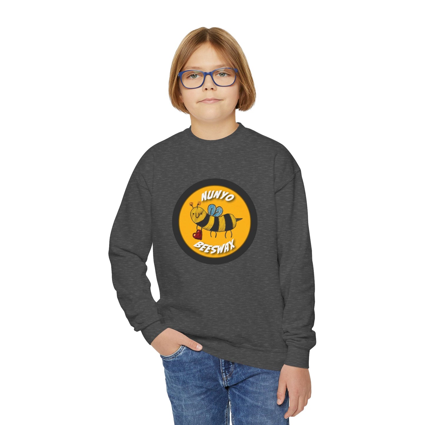 Nunyo Youth Crewneck Sweatshirt