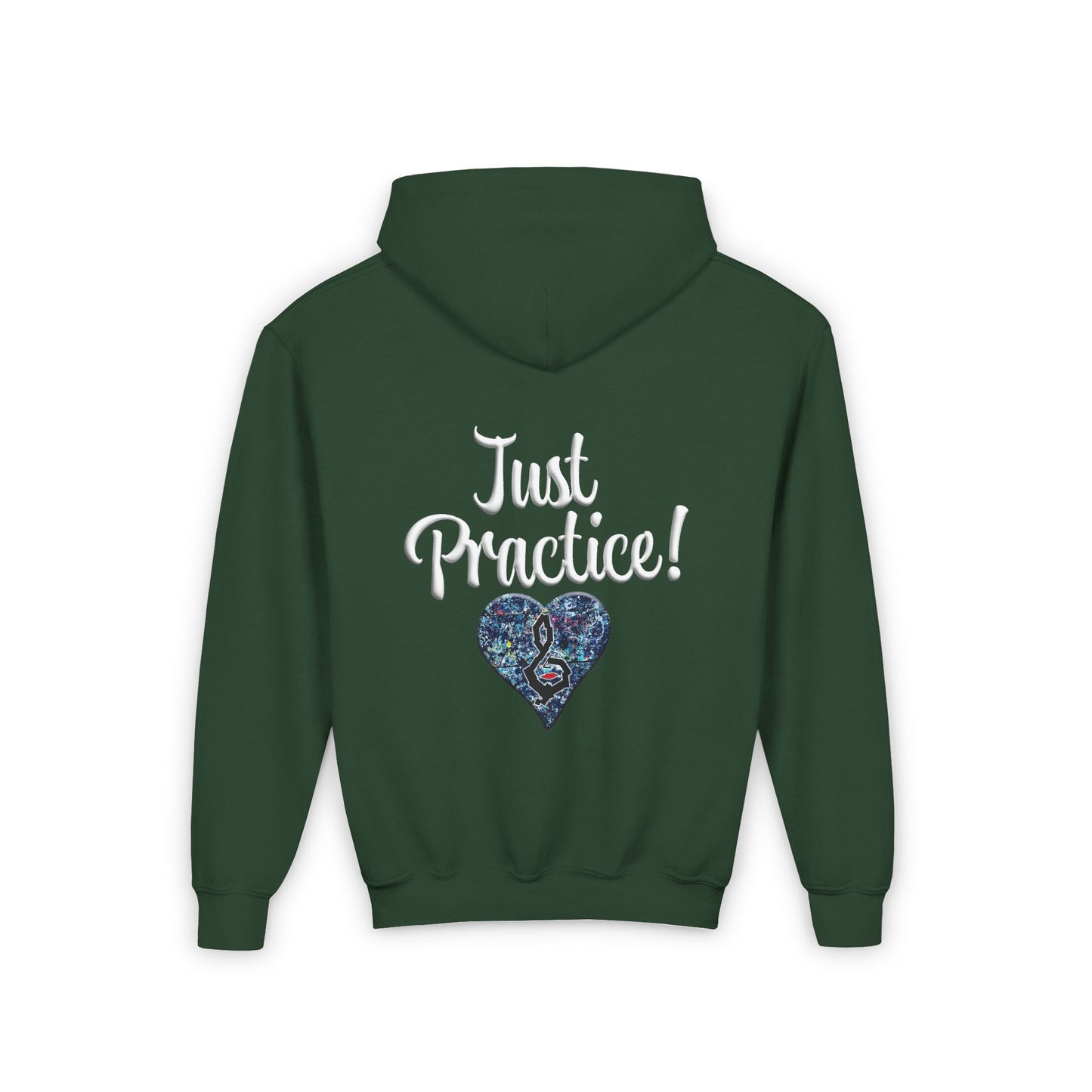Hunter Hall: Just Practice Youth Hoodie