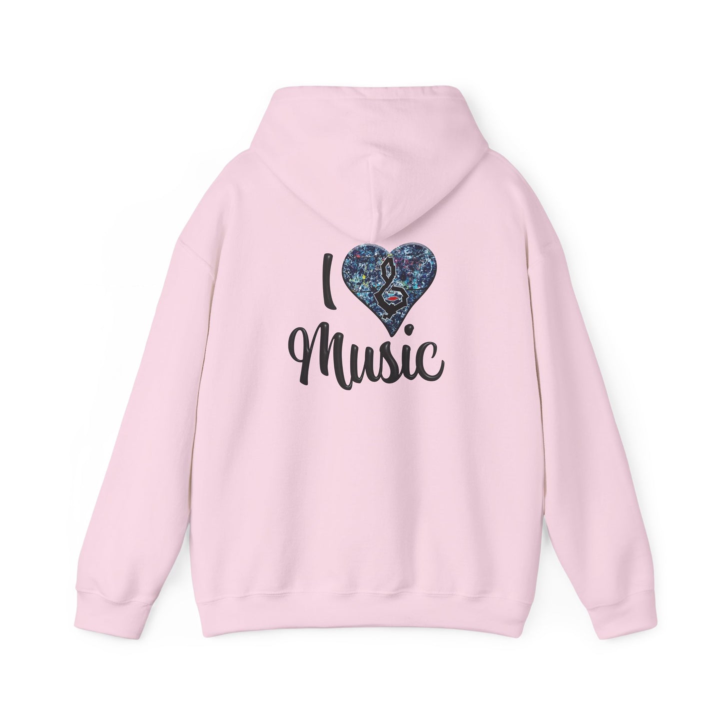 Hunter Hall: I ❤️ Music Heavy Blend Hoodie