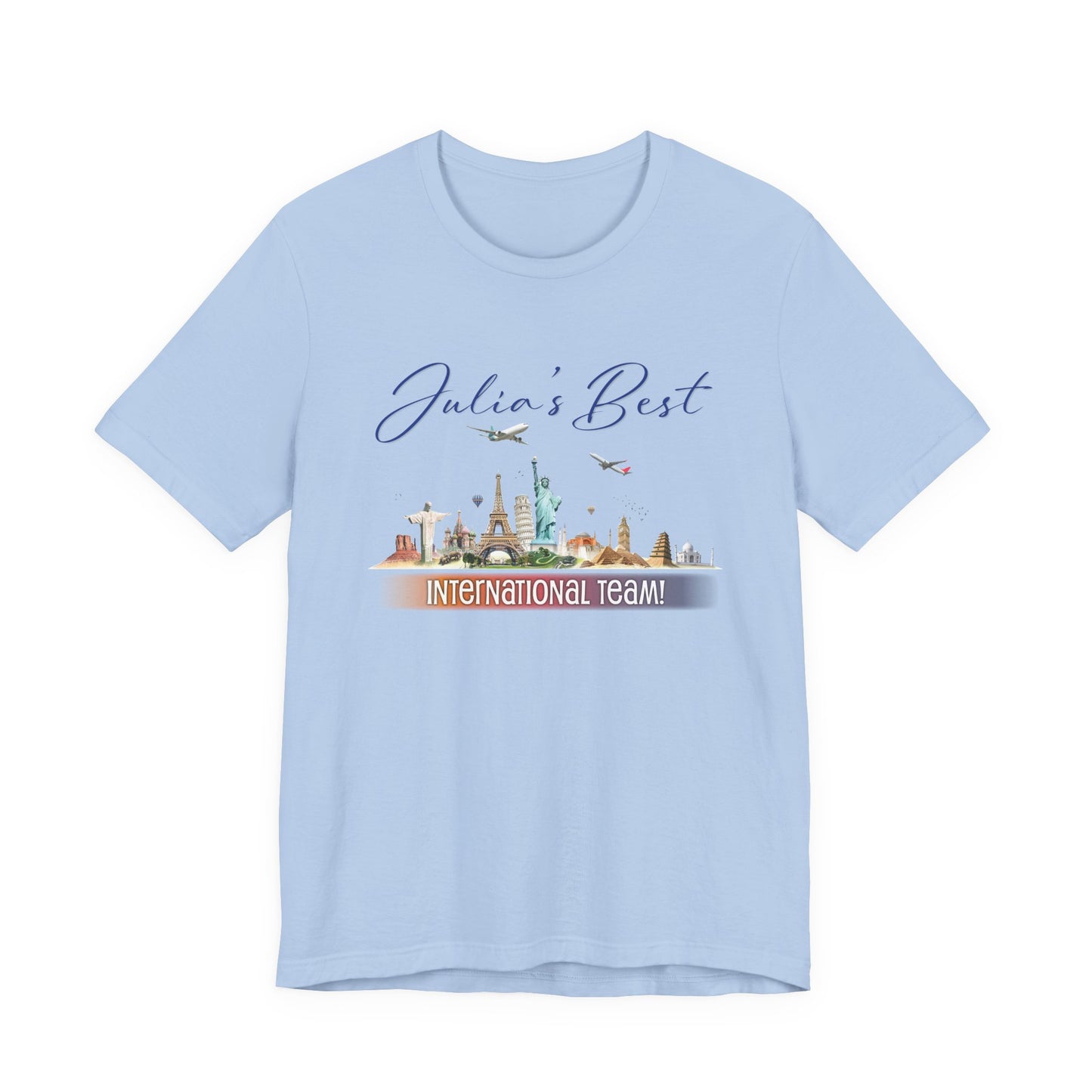 Julia's Best International Team Unisex Jersey Short Sleeve Tee