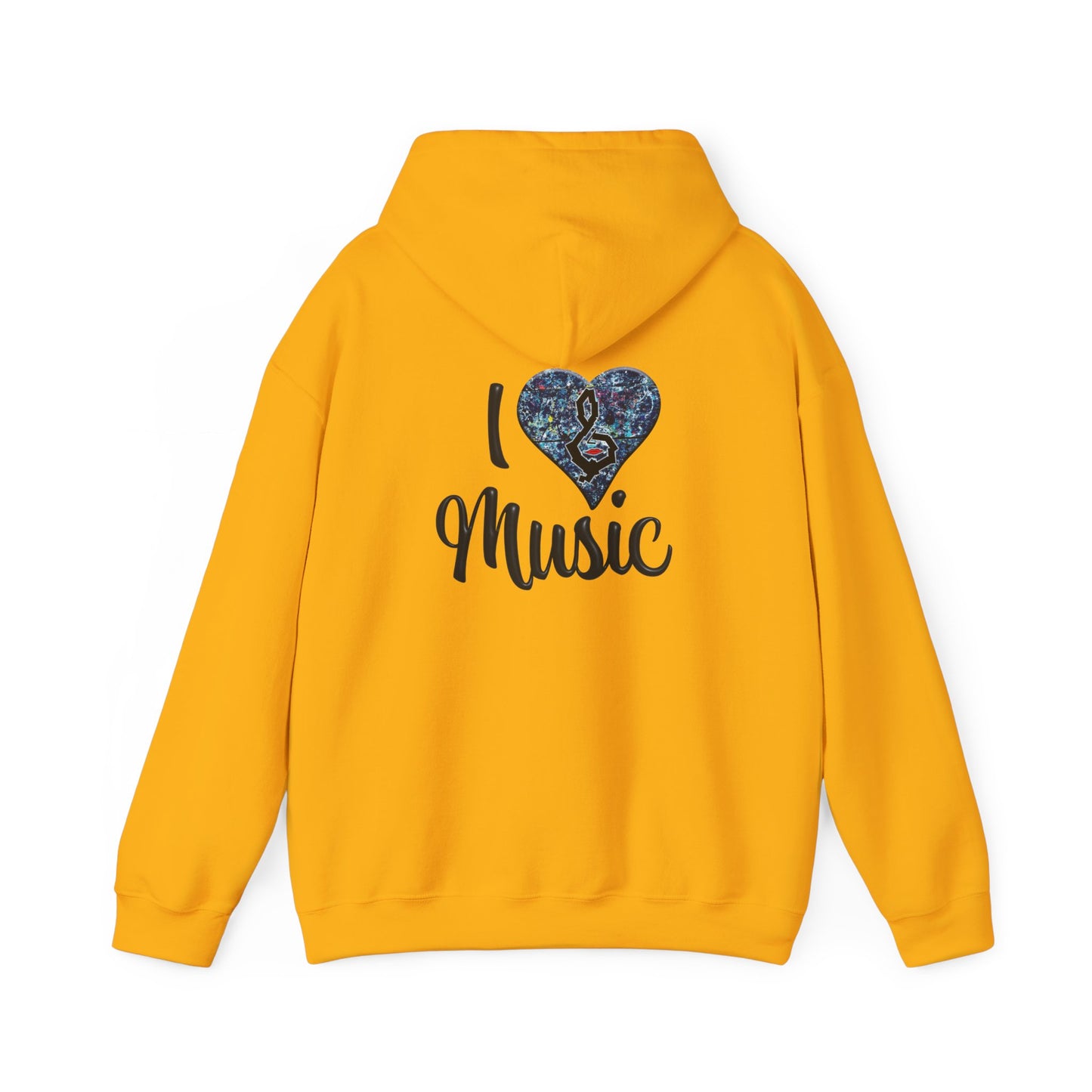 Hunter Hall: I ❤️ Music Heavy Blend Hoodie
