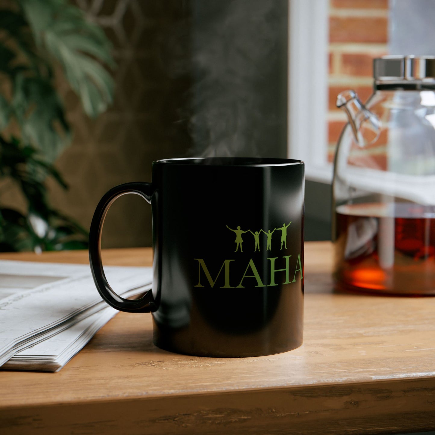 RS MAHA Black Mug (11oz, 15oz)