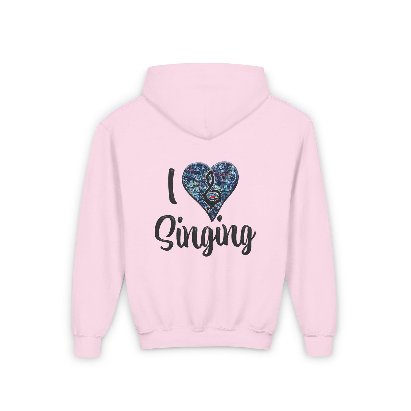 Hunter Hall: I ❤️ Singing Youth Hoodie