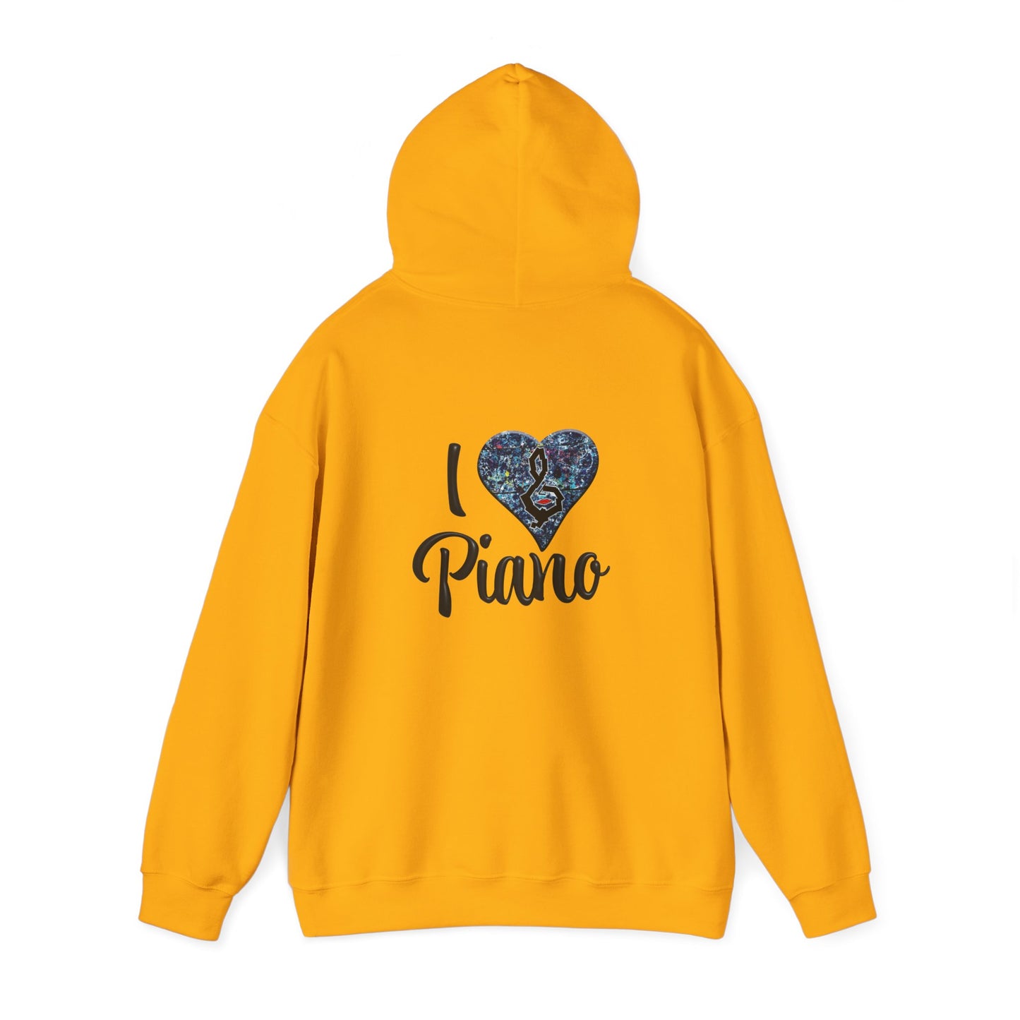 Hunter Hall: I ❤️ Piano Heavy Blend Hoodie