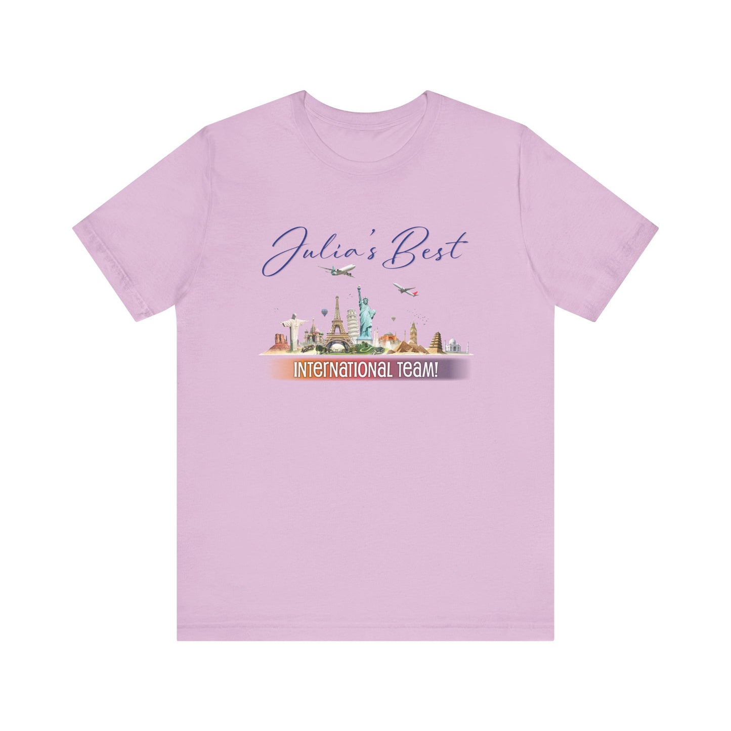 Julia's Best International Team Unisex Jersey Short Sleeve Tee