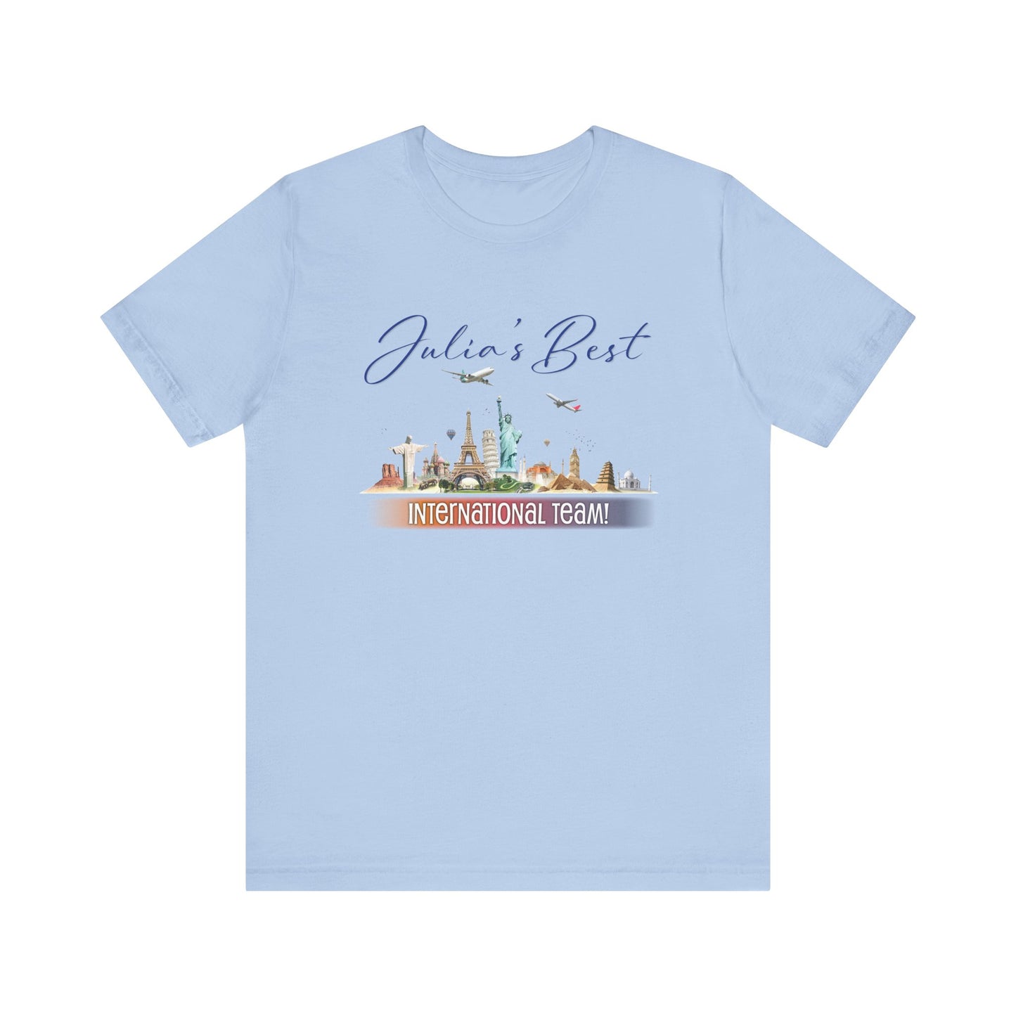 Julia's Best International Team Unisex Jersey Short Sleeve Tee