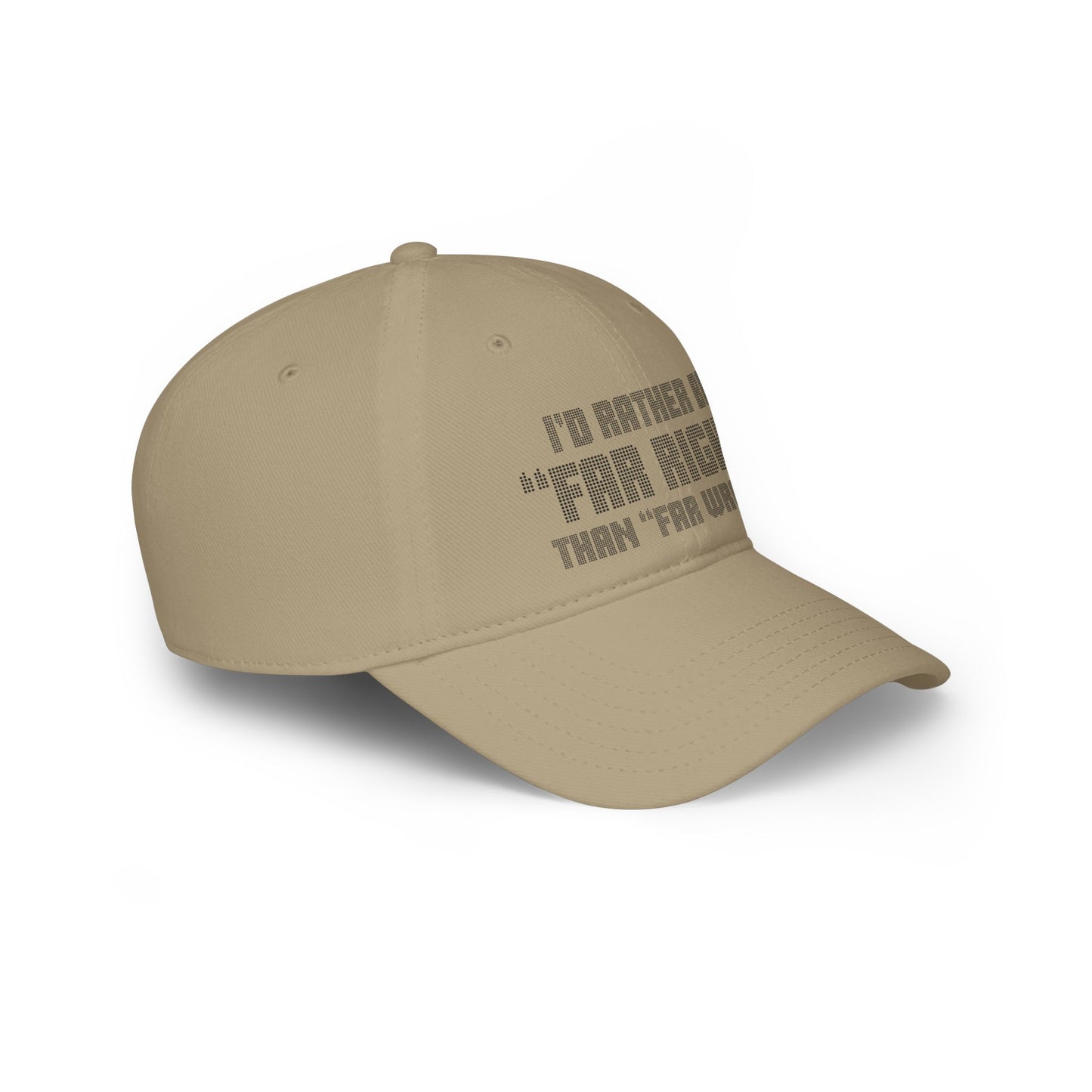 "Far Right" Far Wrong Low Profile Baseball Cap