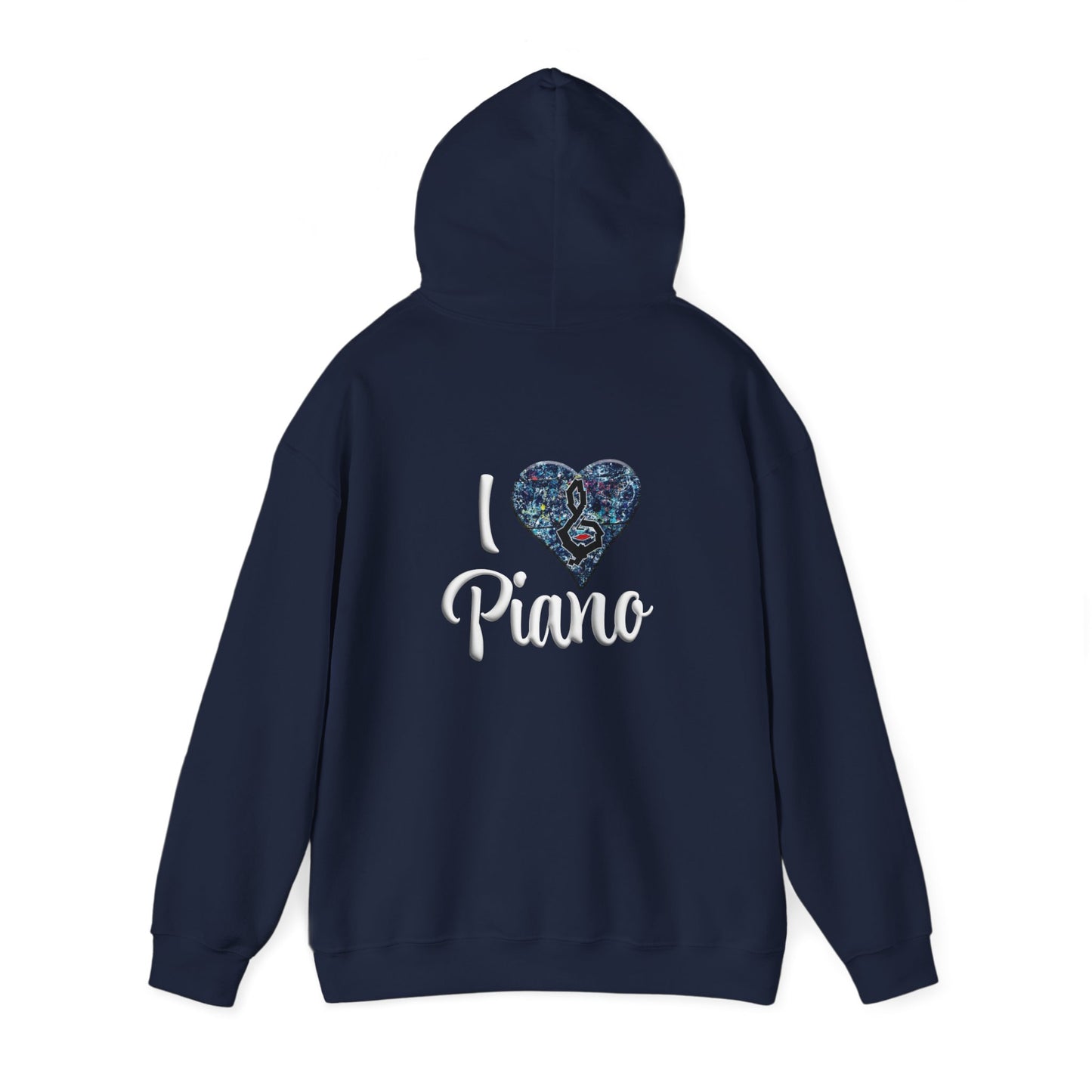 Hunter Hall: I ❤️ Piano Heavy Blend Hoodie