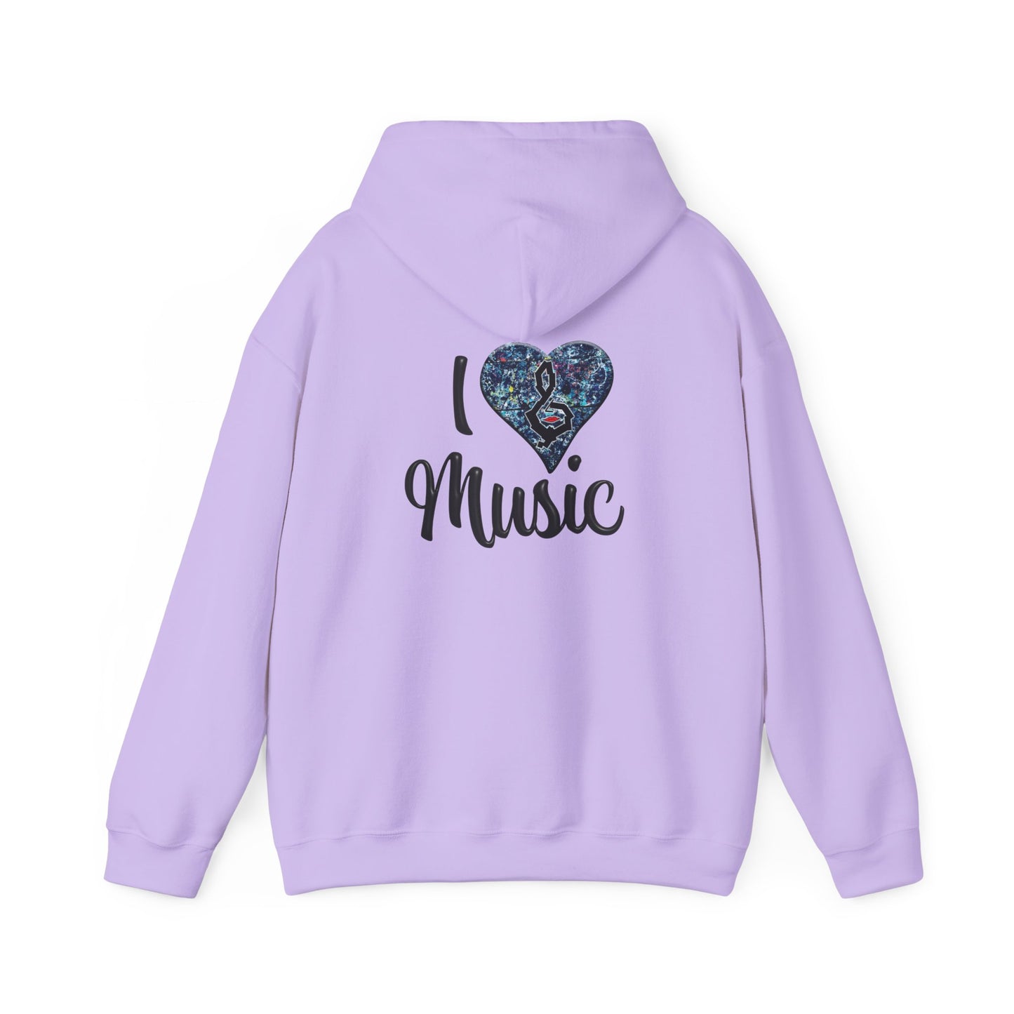 Hunter Hall: I ❤️ Music Heavy Blend Hoodie