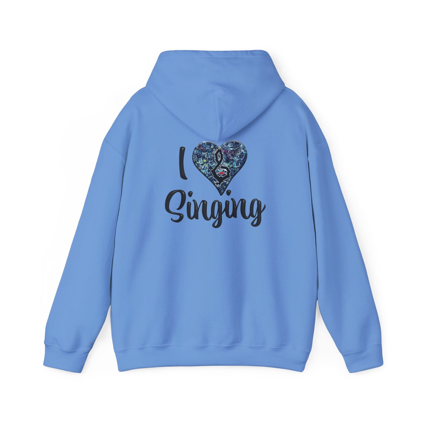 Hunter Hall: I ❤️ Singing Heavy Blend Hoodie