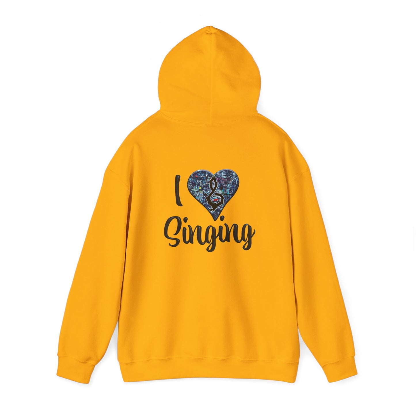 Hunter Hall: I ❤️ Singing Heavy Blend Hoodie