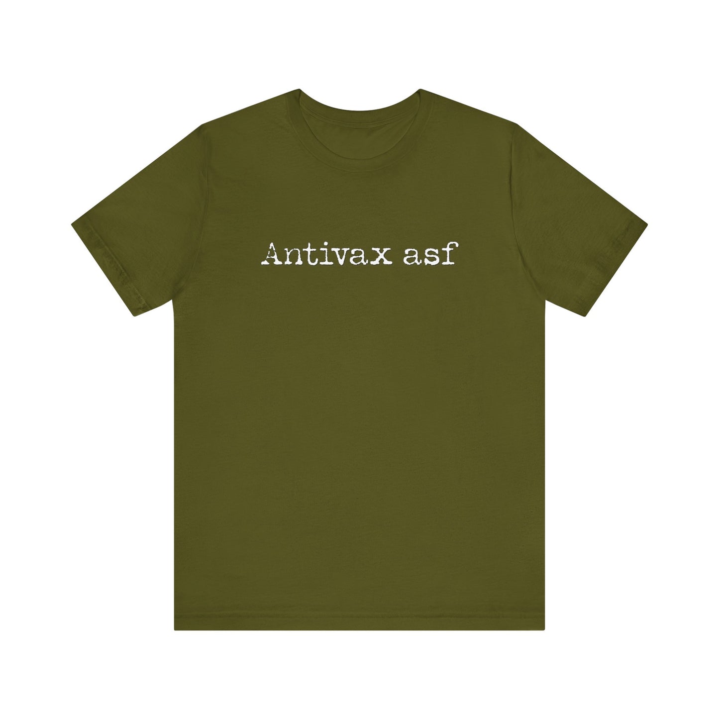 TR Antivax asf Adult Unisex Short Sleeve Tee