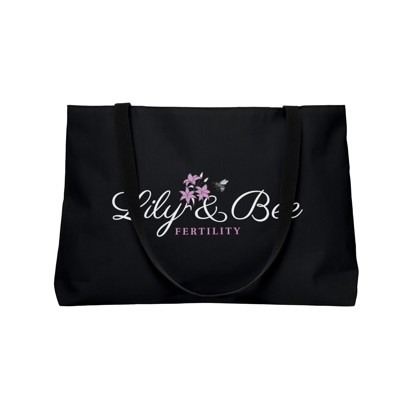 Lily & Bee Weekender Tote - Black