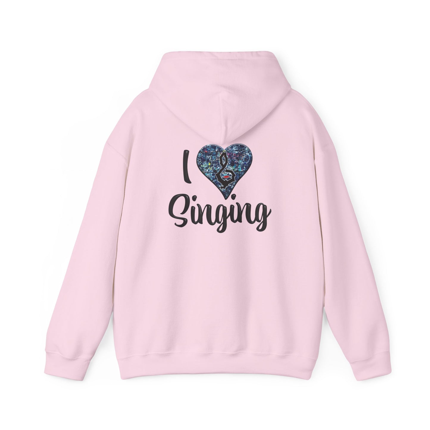 Hunter Hall: I ❤️ Singing Heavy Blend Hoodie