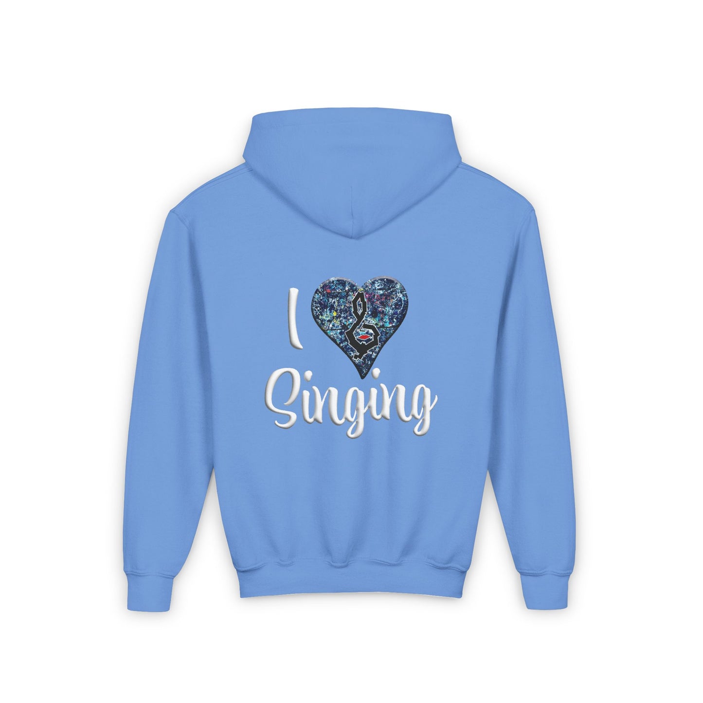 Hunter Hall: I ❤️ Singing Youth Hoodie