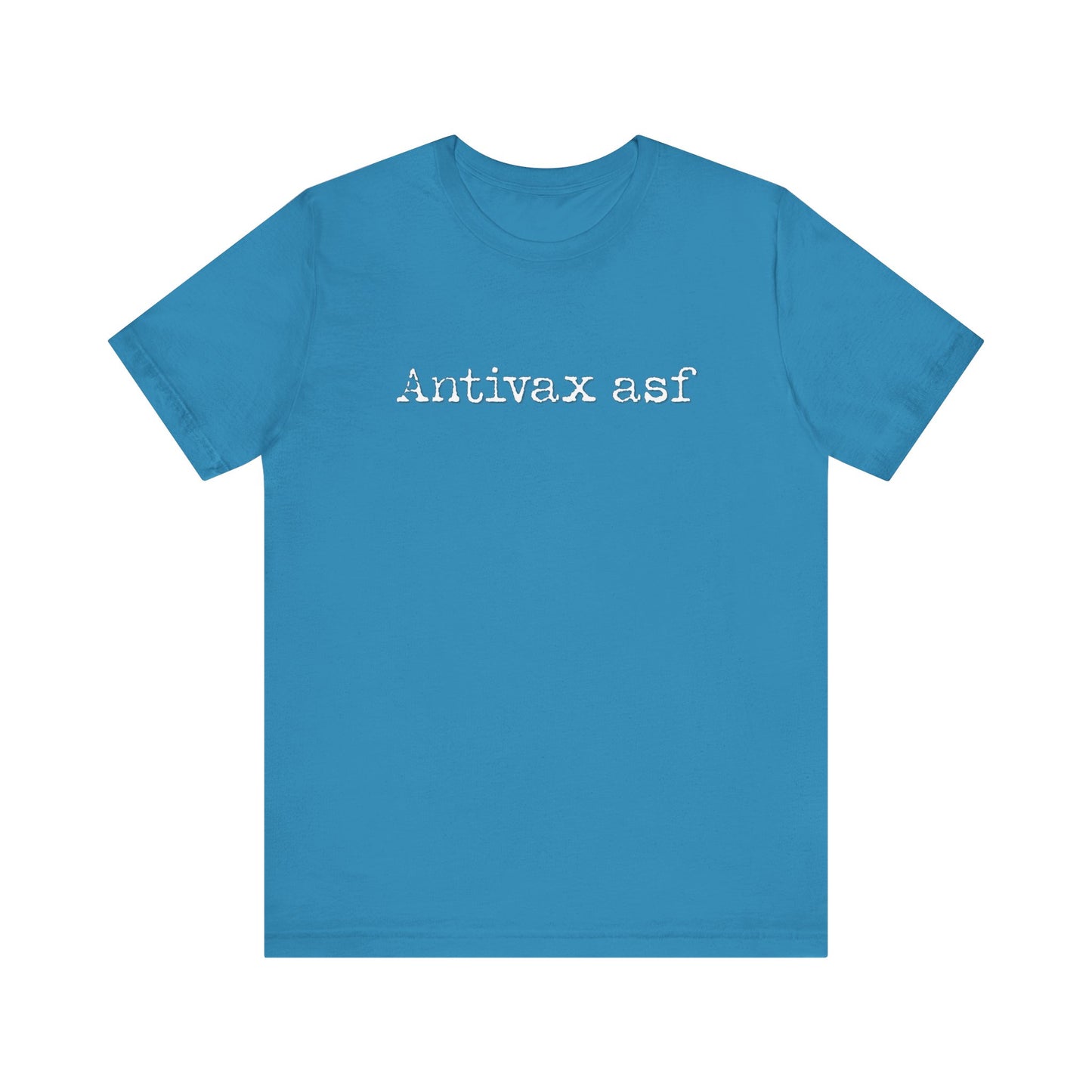 TR Antivax asf Adult Unisex Short Sleeve Tee
